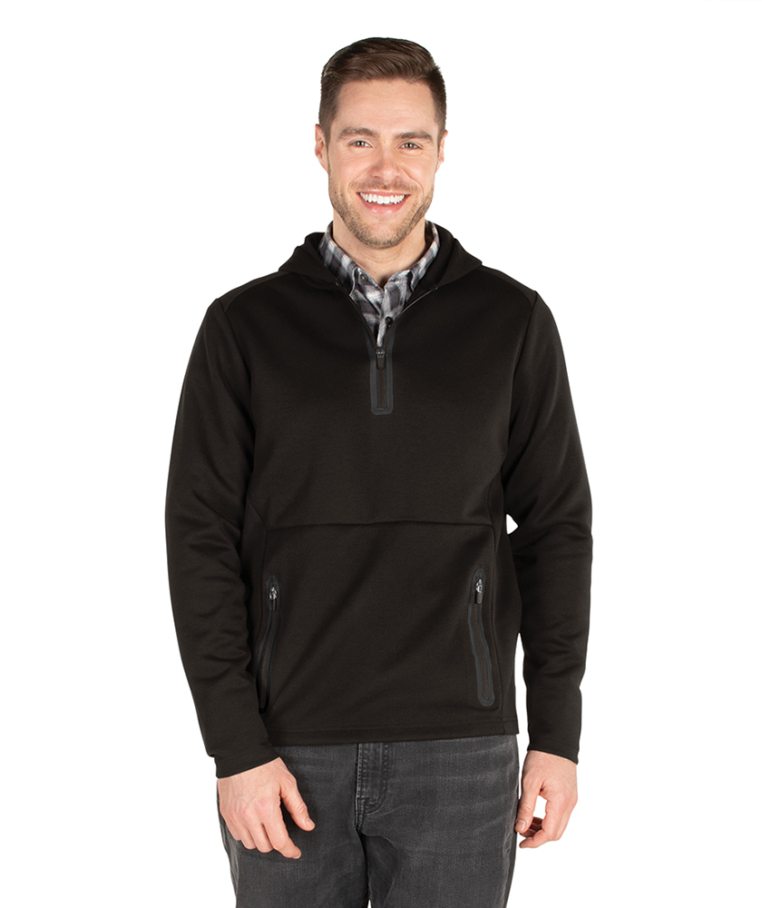 Seaport Quarter Zip Hoodie, custom hoodie or sweatshirt with logo imprint 28