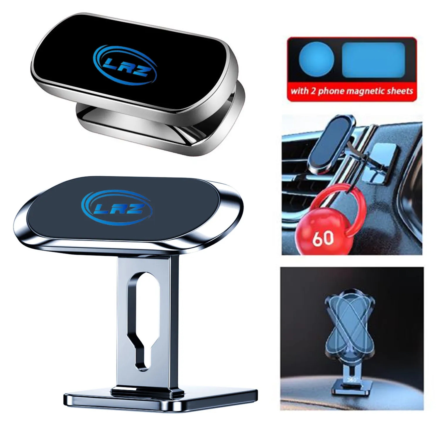 Magnetic Car Phone Holder 4