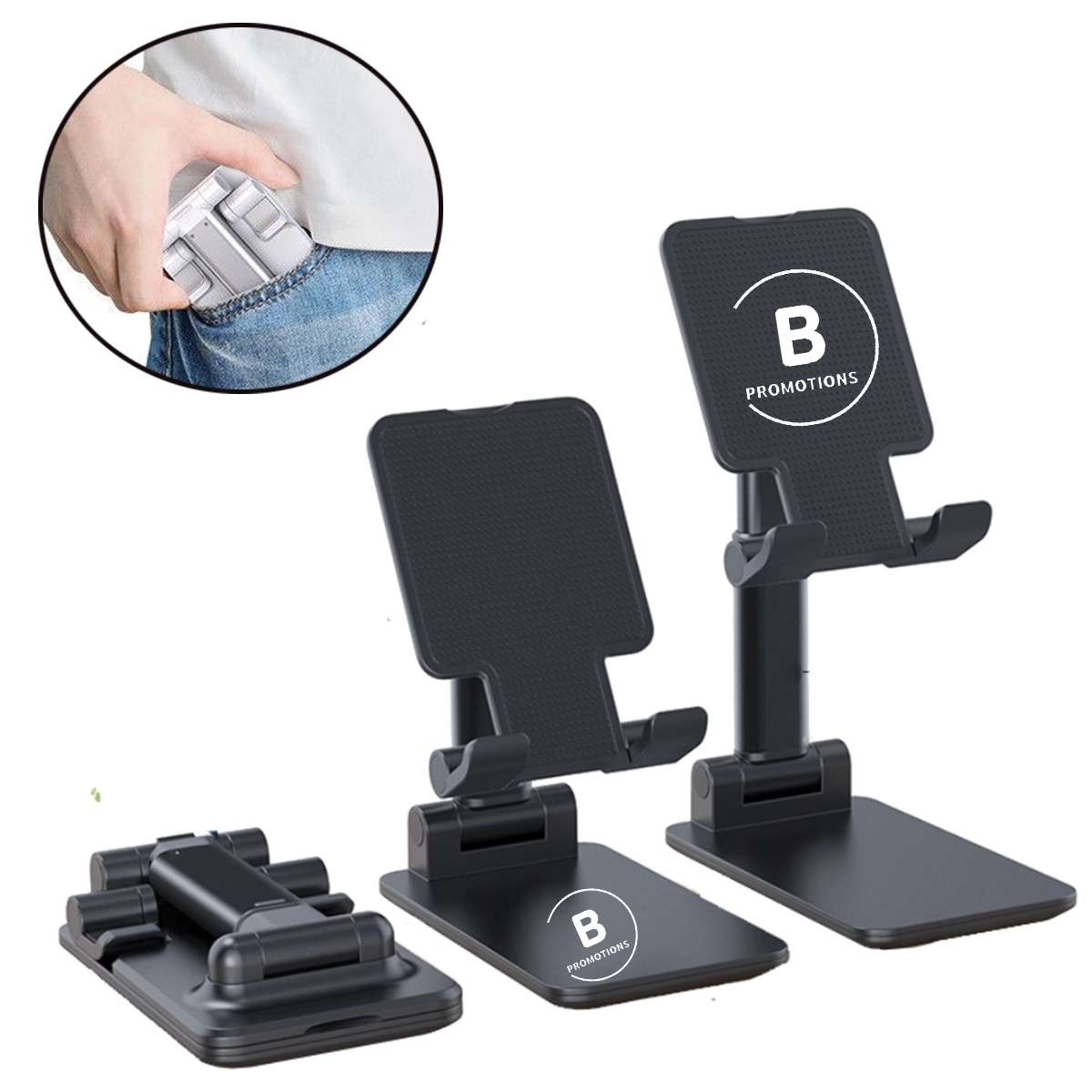 Portable Metal Mobile Phone Stand 2