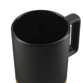 Bates 15oz Ceramic Mug w/ Cork Base 30