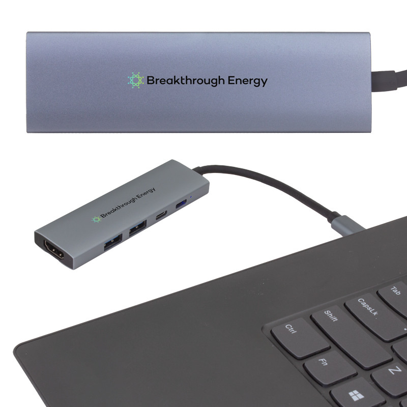 USB-C Hub 5-in-1 Multiport Adapter 100W PD and HDMI 6