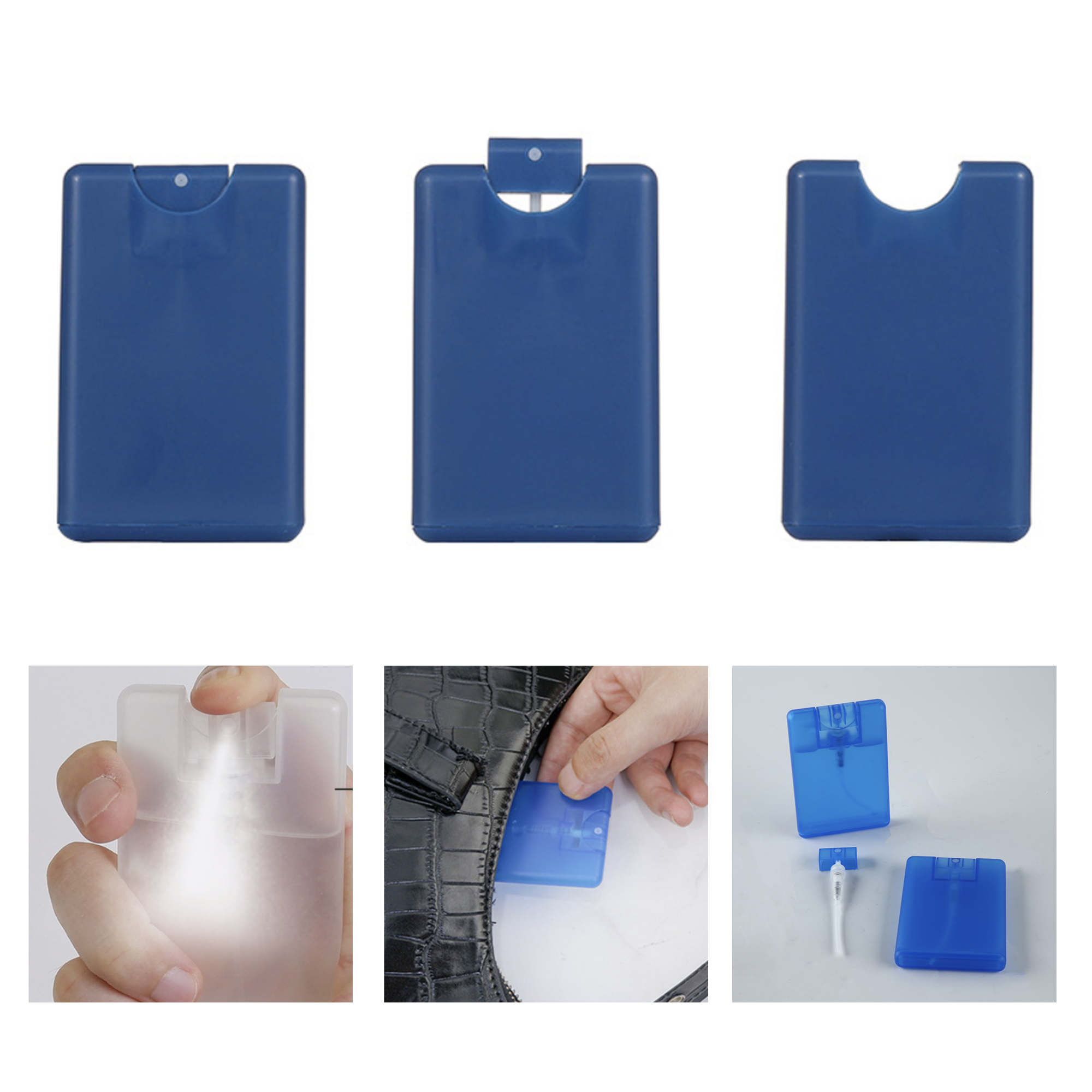 Convenient Mini Credit Card Hand Sanitizer Spray 3