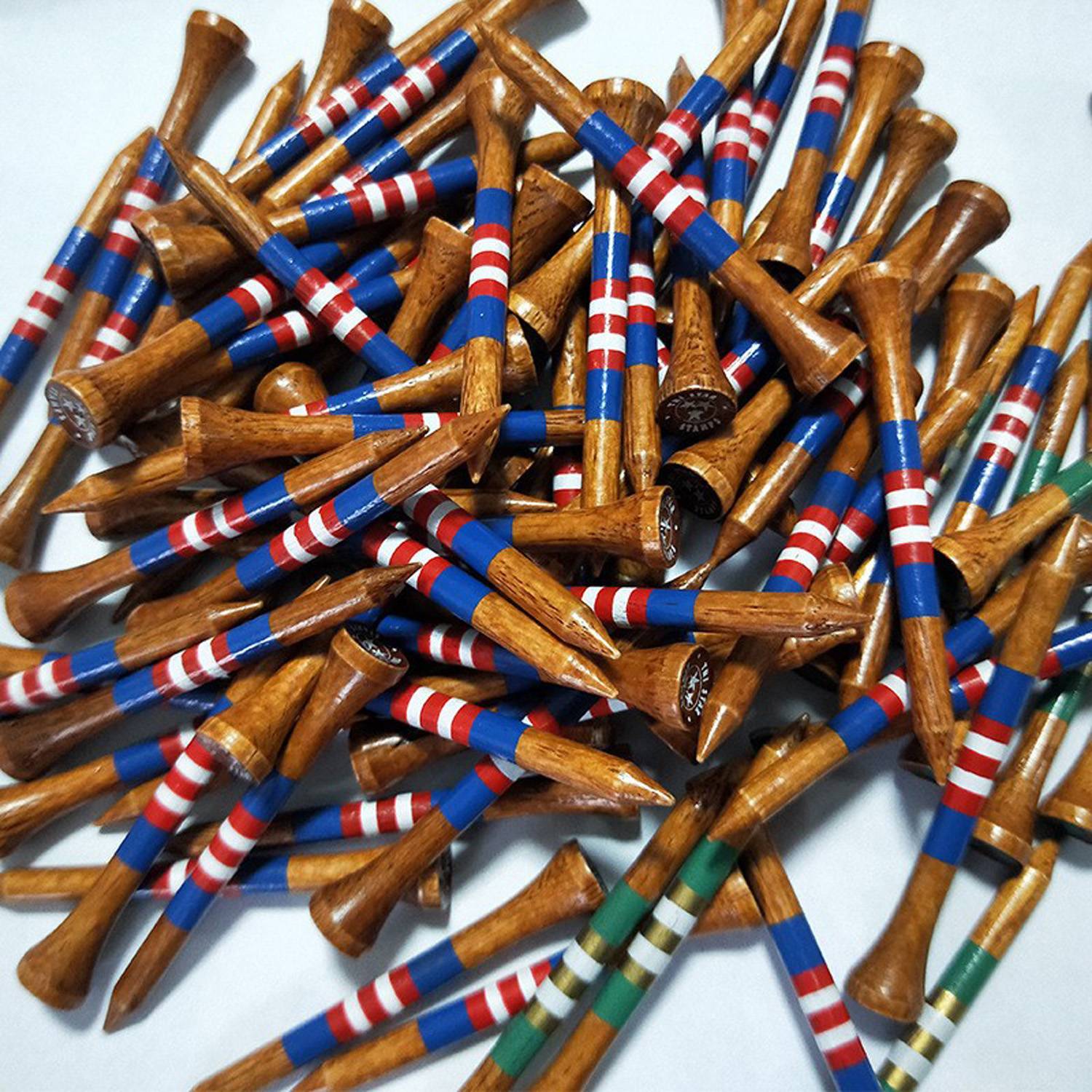 Wooden Golf Tees with Custom Logo– Stable & Durable 4