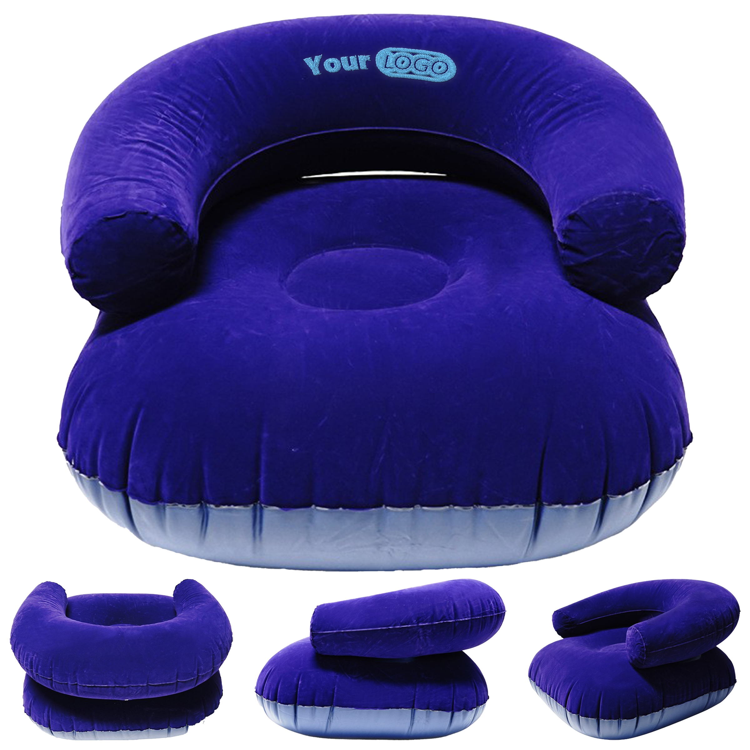 Pvc Foldable Inflatable Child Seat 3