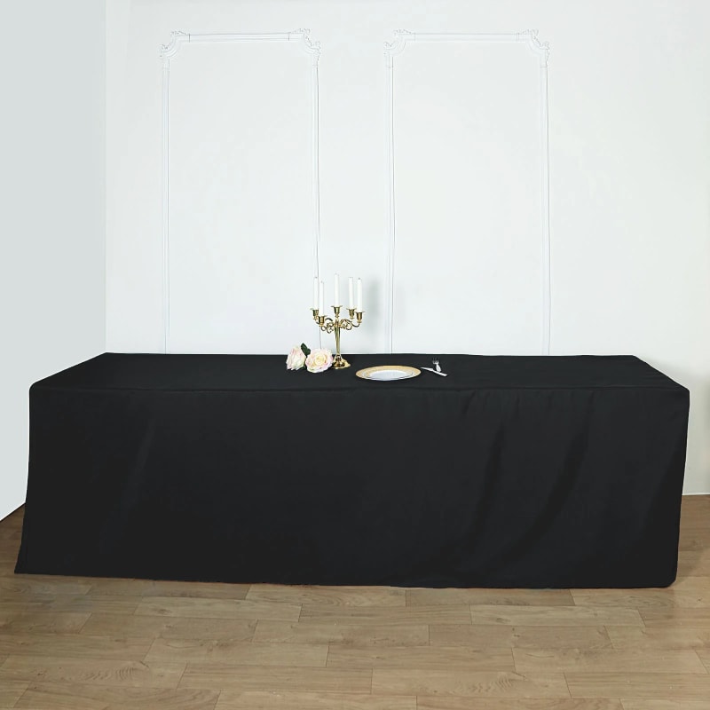 8FT Fitted Trade Show Table Cover - Full Color Imprint 4