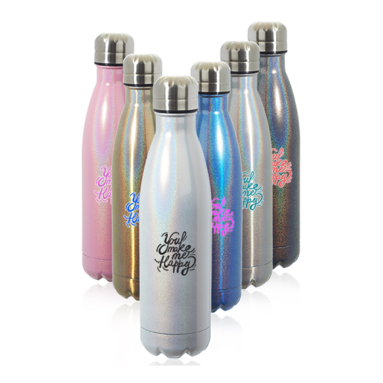 17 oz. Iridescent Insulated Water Bottle, custom water bottle with logo imprint 5