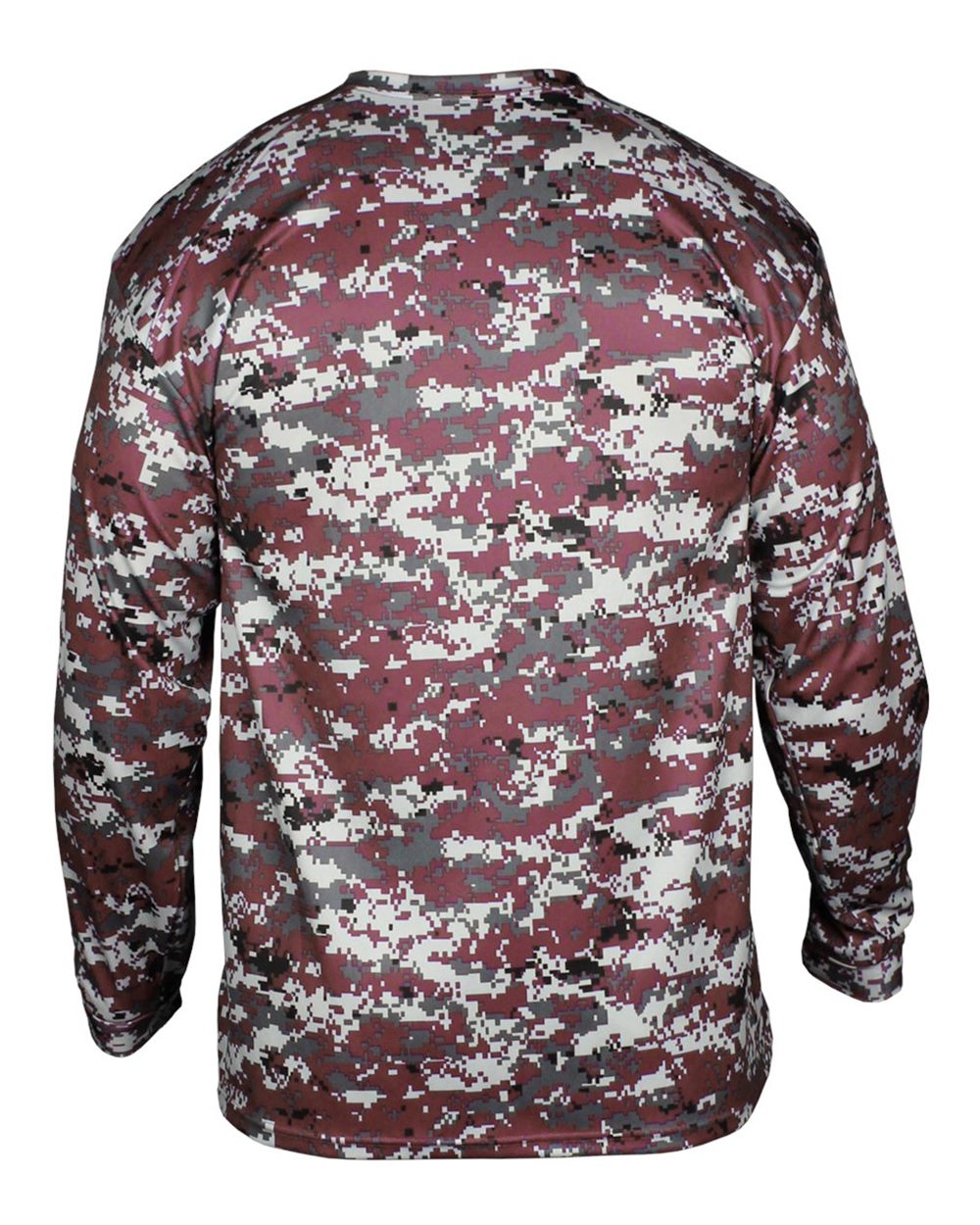 Men's Digital Camo Long Sleeve T-Shirt - 4184 2