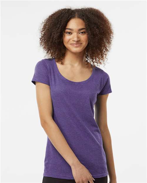 Women's Poly-Rich Scoop Neck T-Shirt - 243 33