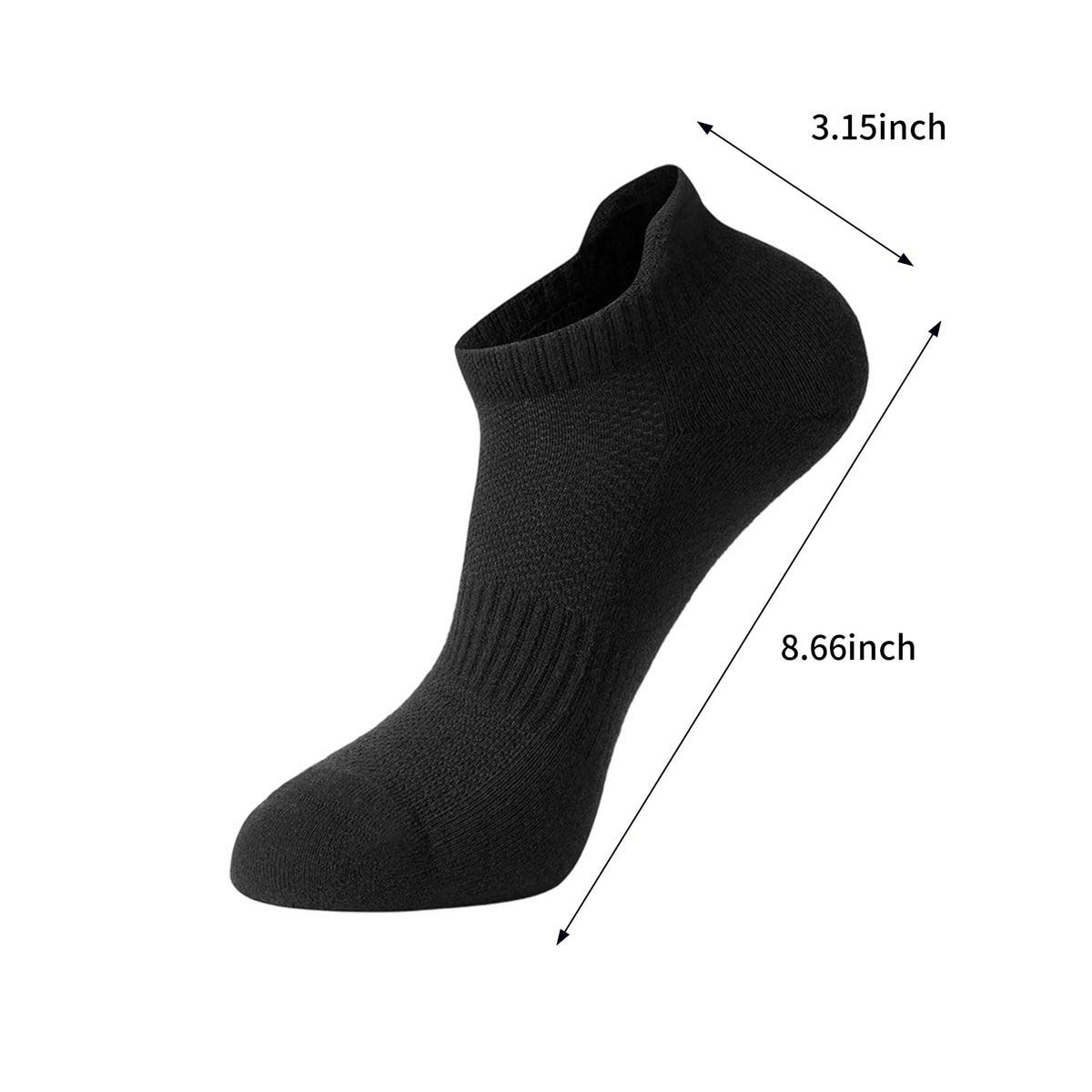 Breathable Cotton Socks with Elastic Arch Band 7