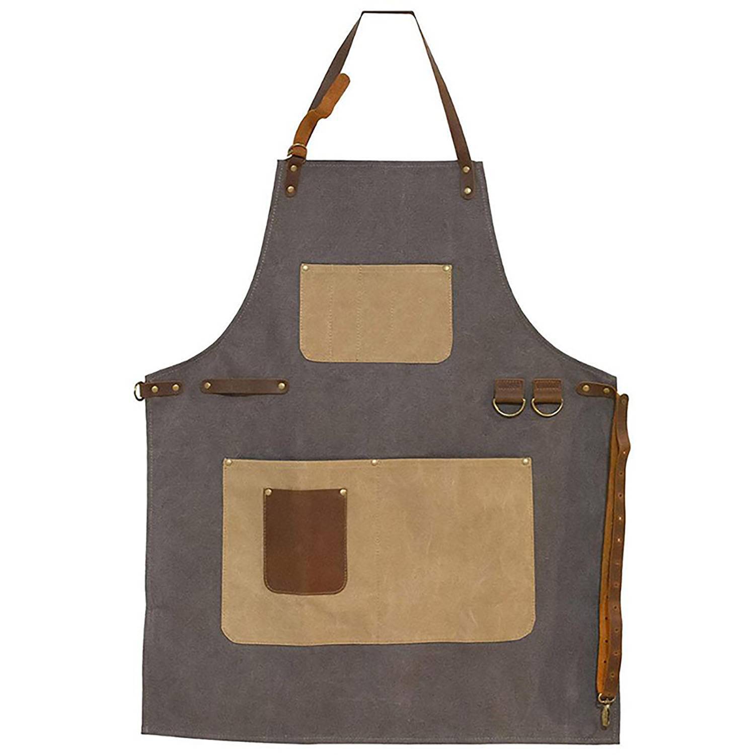 Heavy-Duty Canvas Apron for Kitchen and Workshop 3