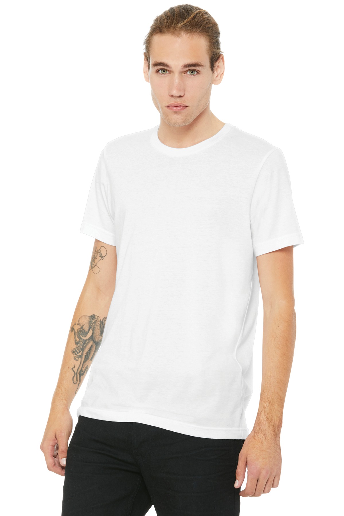 BELLA+CANVAS Unisex Poly-Cotton Short Sleeve Tee. BC3650 9