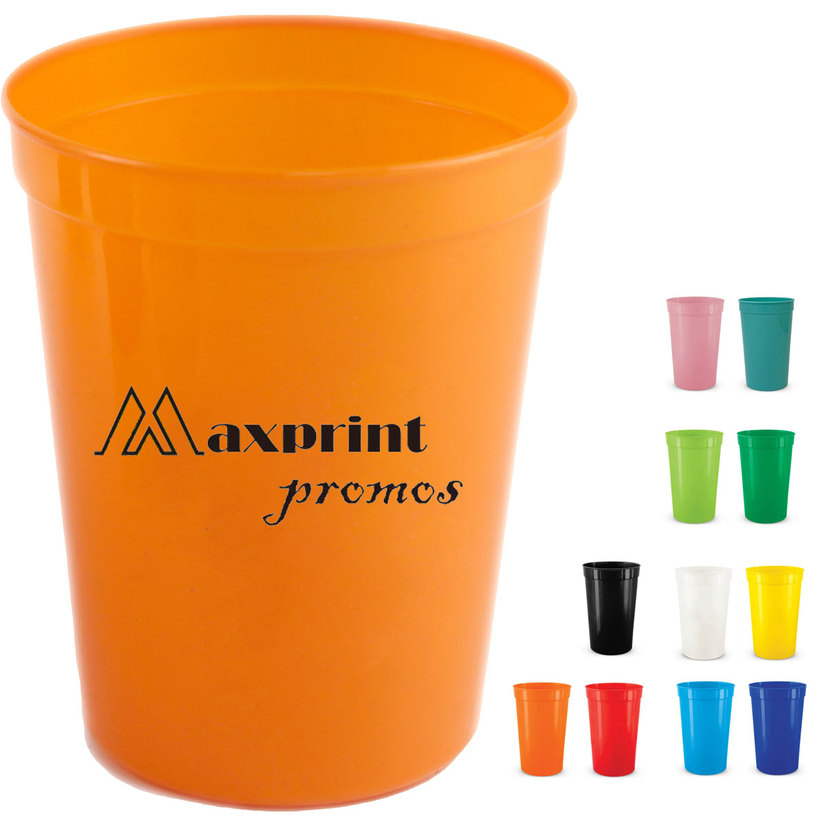 16 oz. Smooth Wall Plastic Stadium Cup 4