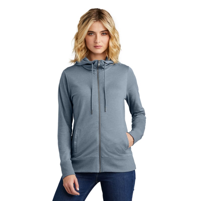 District Women's Featherweight French Terry Full-Zip Hoodie 15