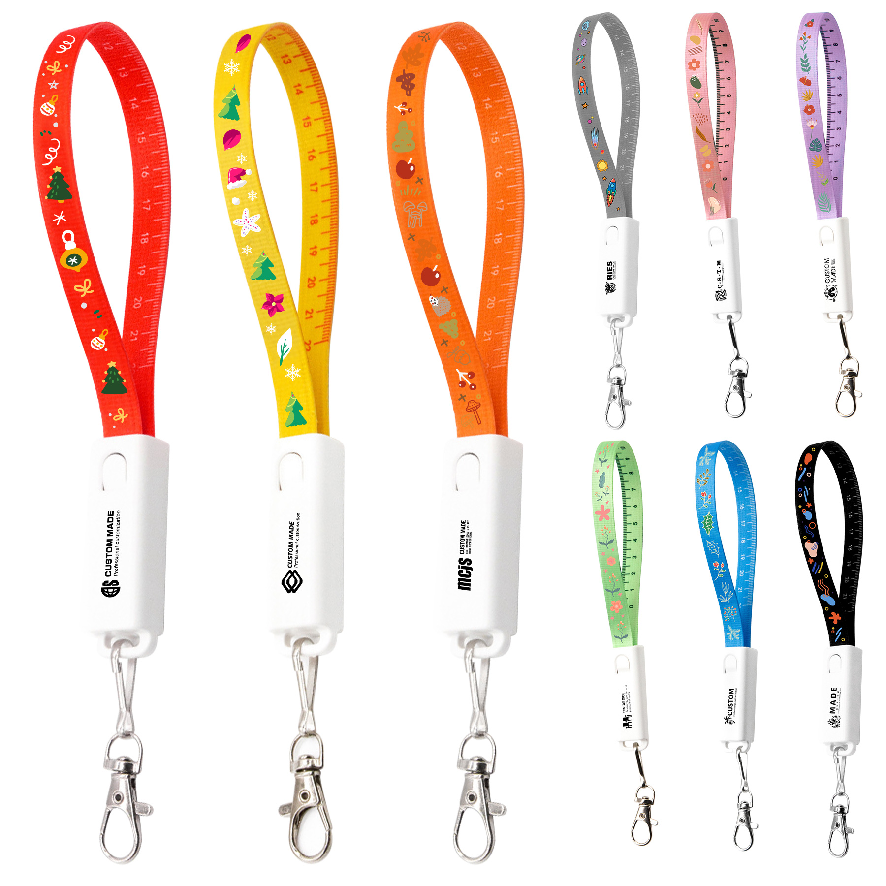 6-In-1 Key Holders USB Charging Cable 9