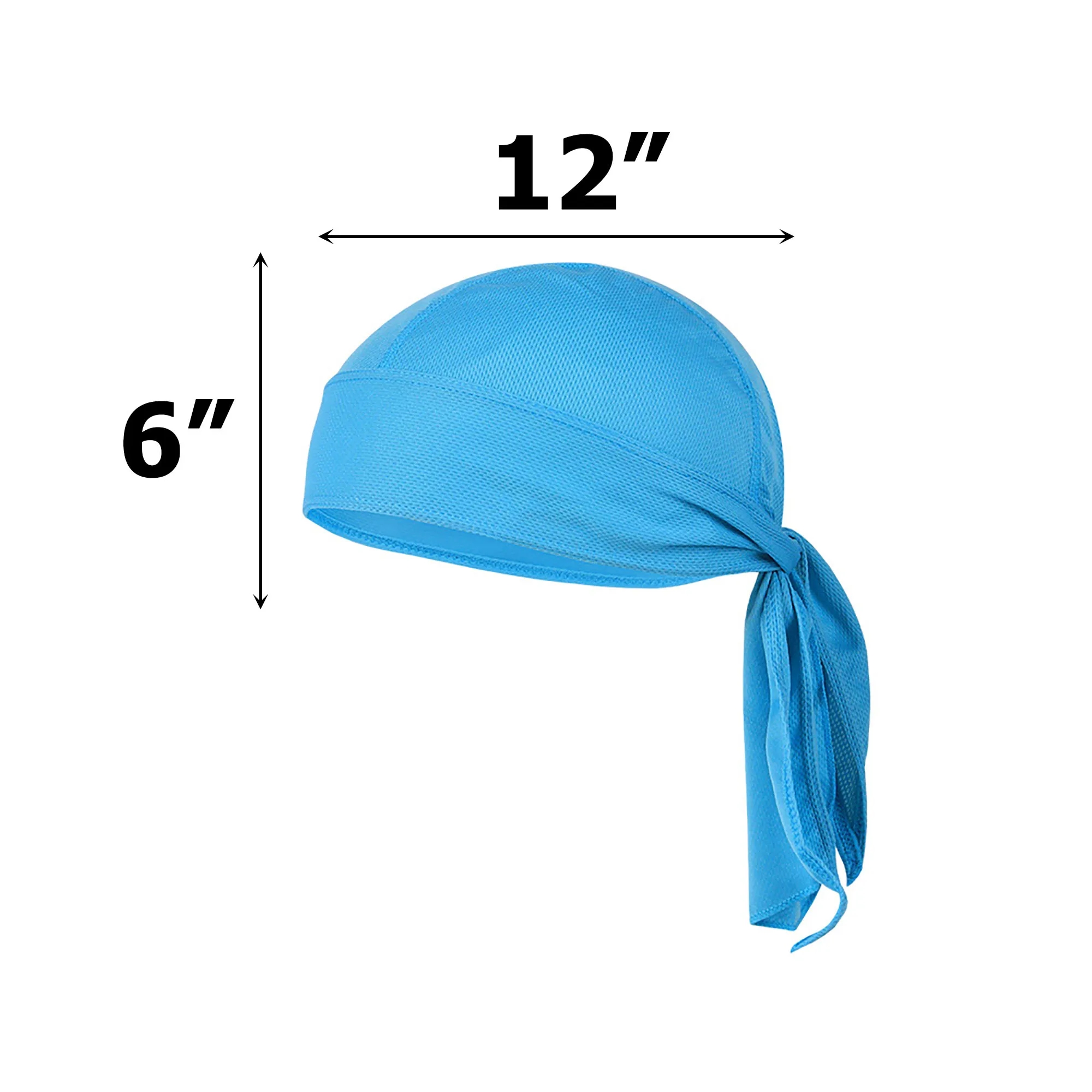 MOQ 50pcs Sport Sweat-Wicking Pirate Bandana 2