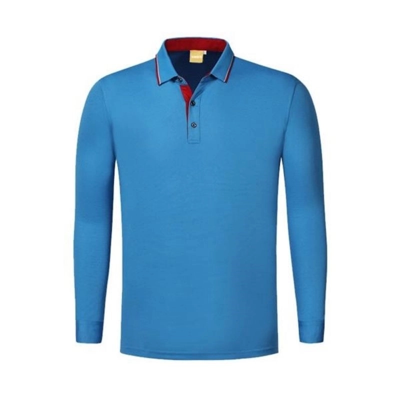 Long Sleeve Polo T-Shirt 7