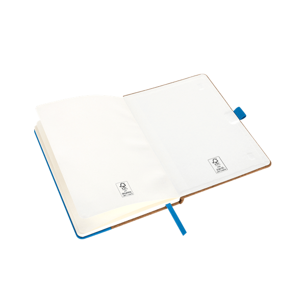 Hickory Cork & Recycled PU Notebook 34