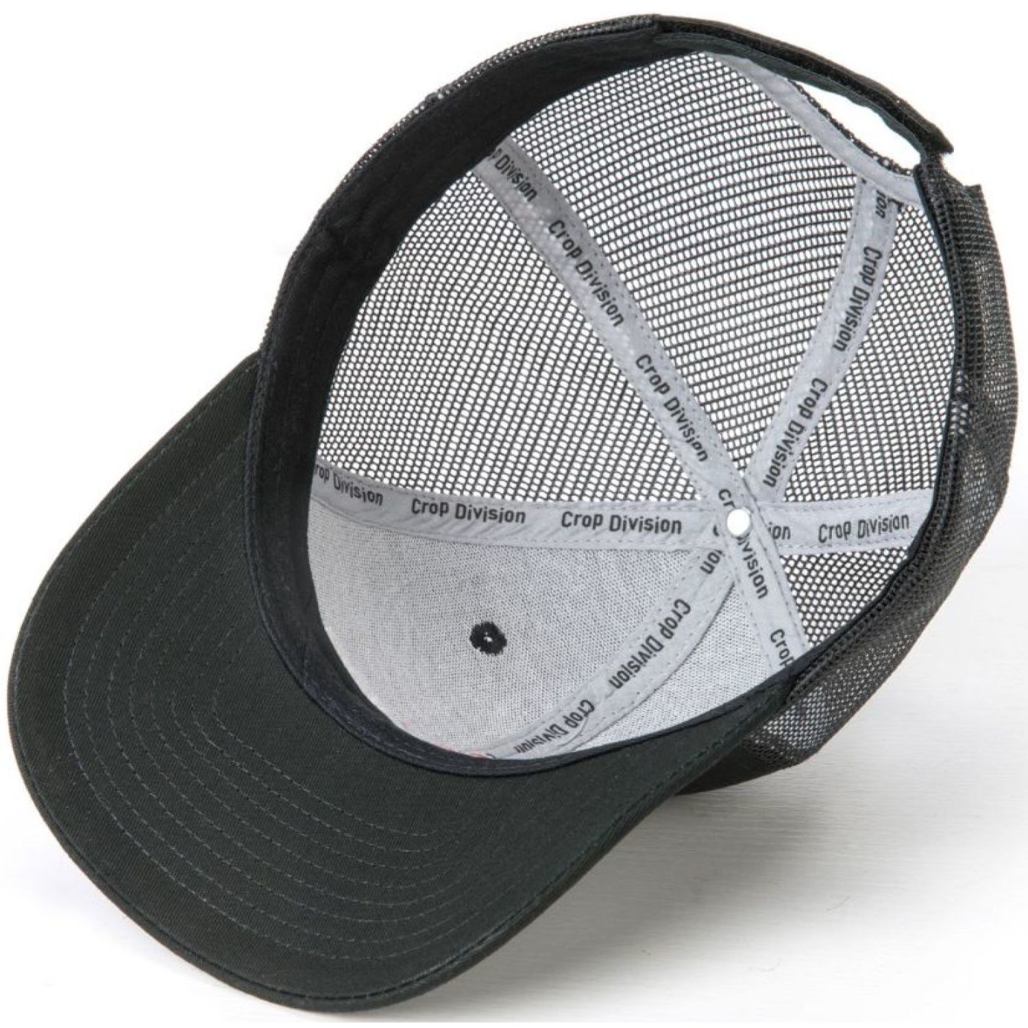 Premium Cotton & Mesh Fabric 6-Panel Structured Cap with Velcro Closure 20