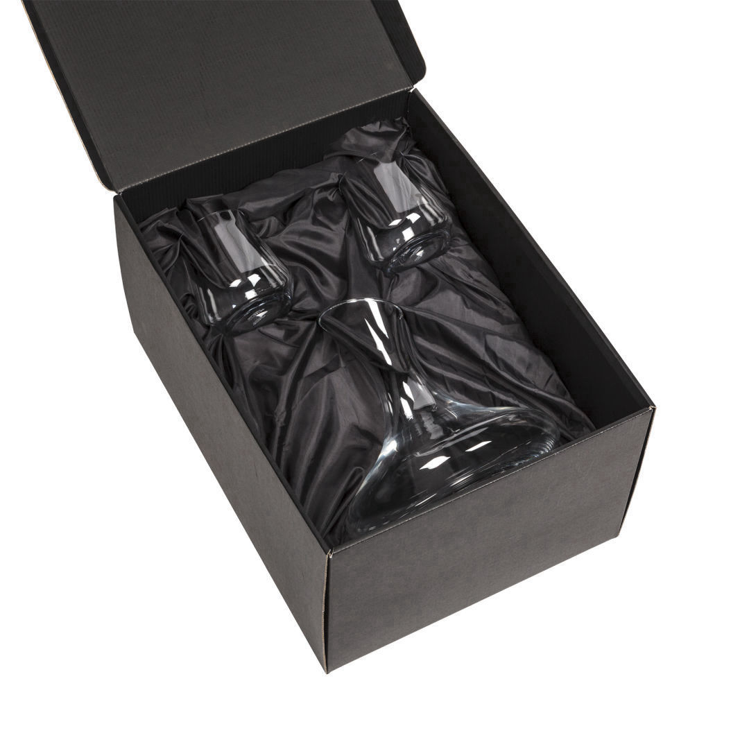 Tucson Carafe & Stemless Wine Set 3