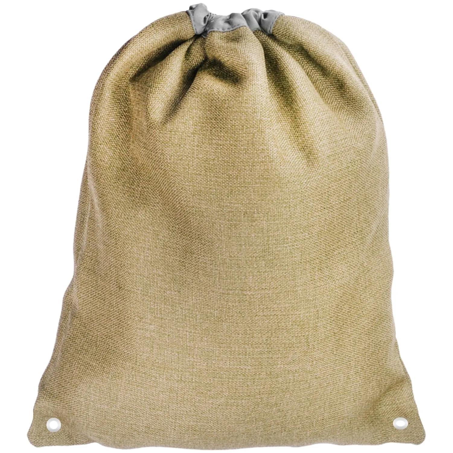 Linen Cromwell Drawstring Backpacks 4