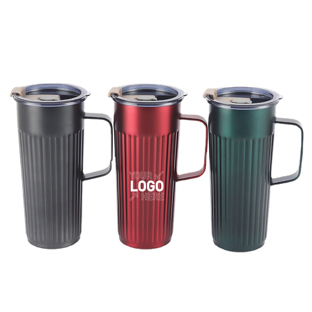 Double-layer stainless steel special-shaped coffee cup 1