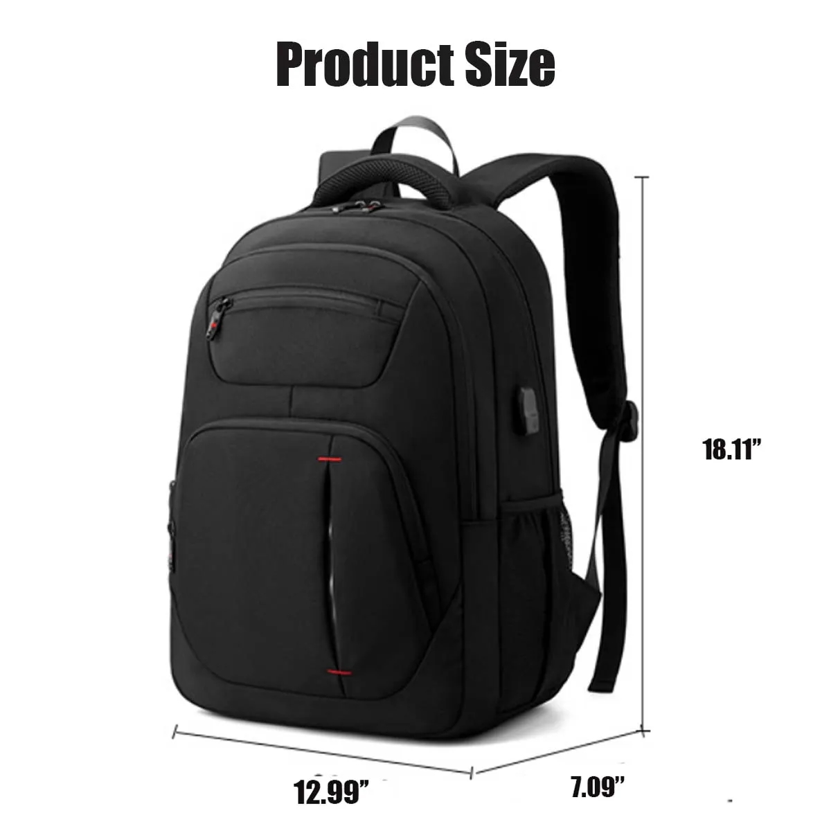 15.6 Inch Large Capacity Travel Laptop Backpacks 8