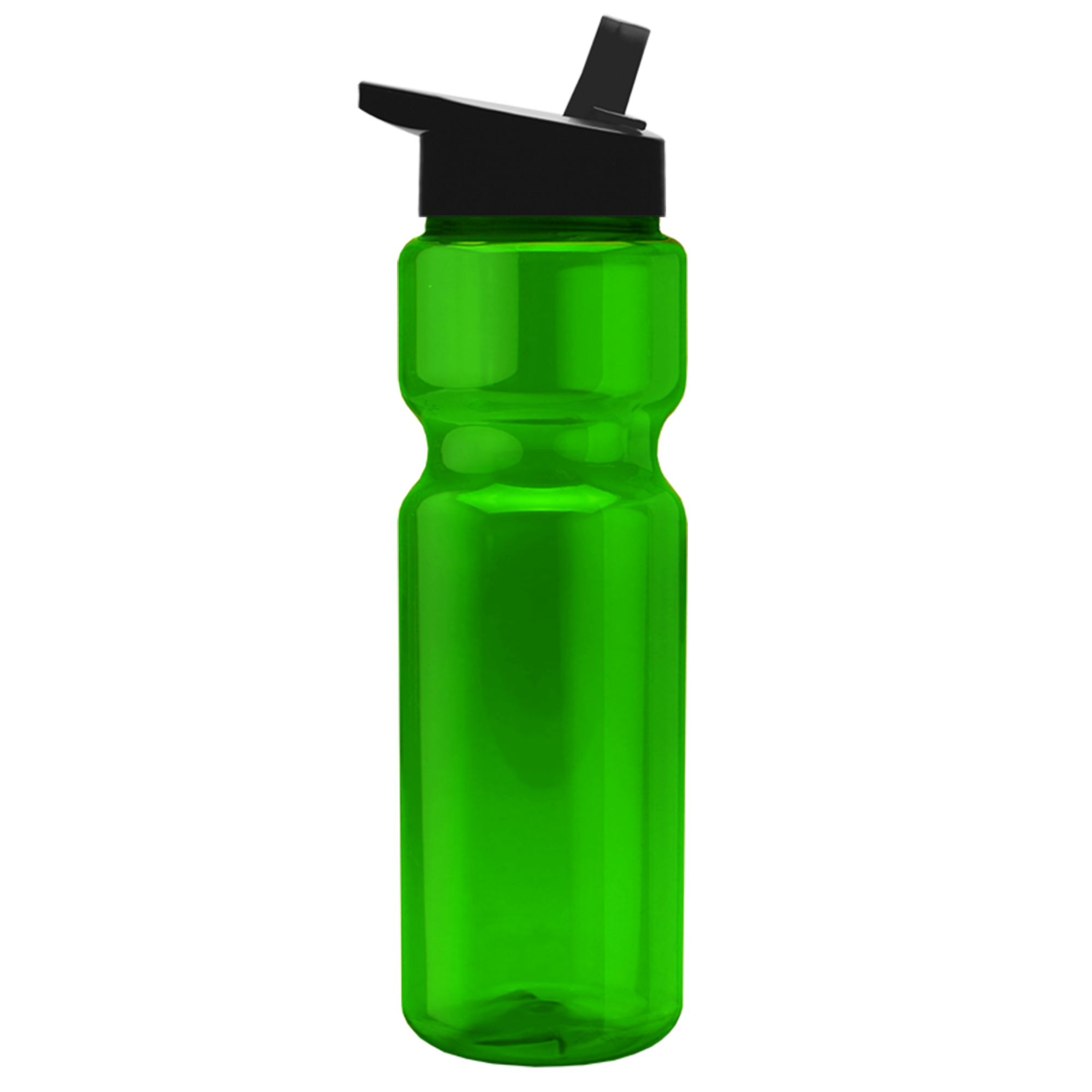 Champion - 28 oz. Transparent Bottle with Flip Straw Lid 17