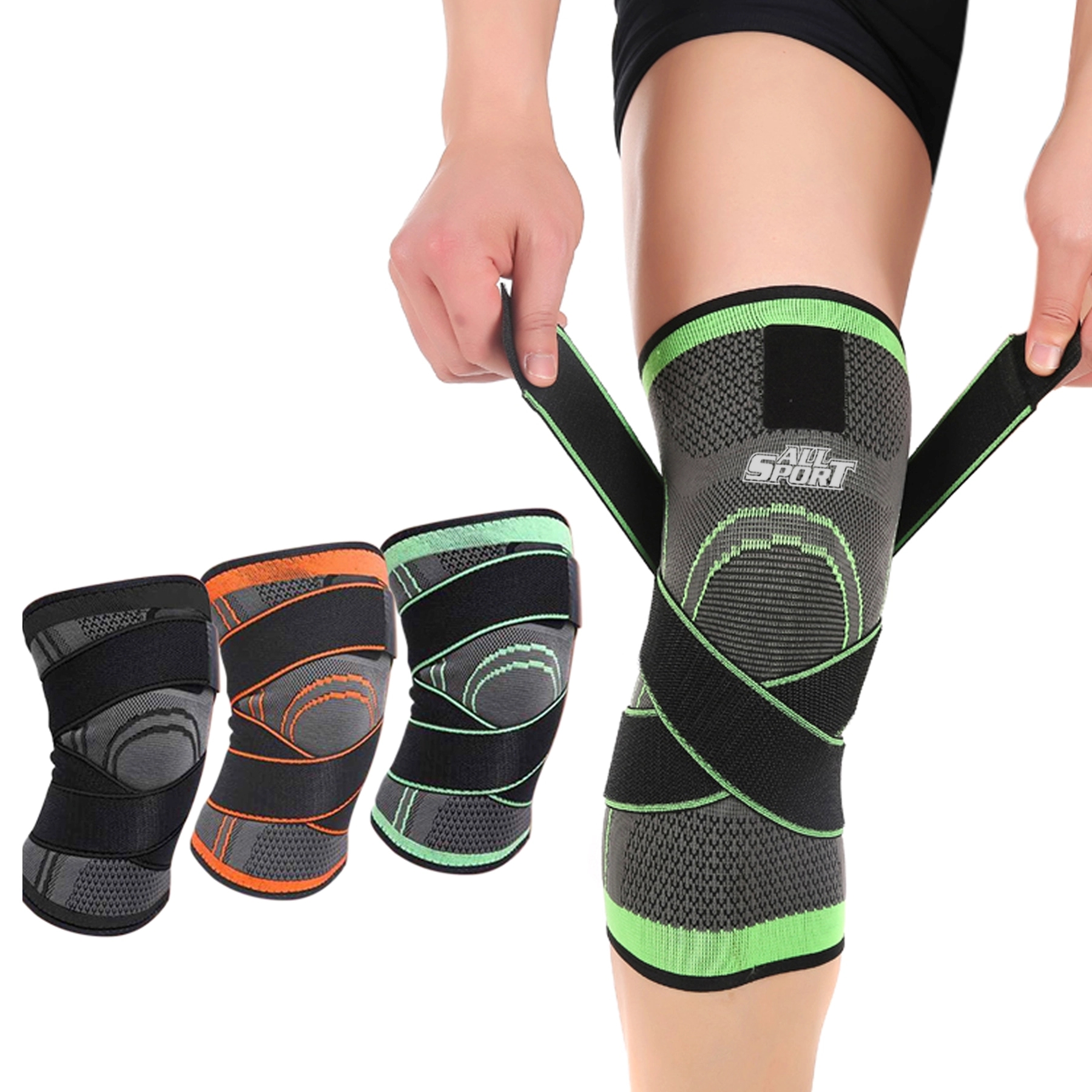 Sport Kneecap With Bandage 2
