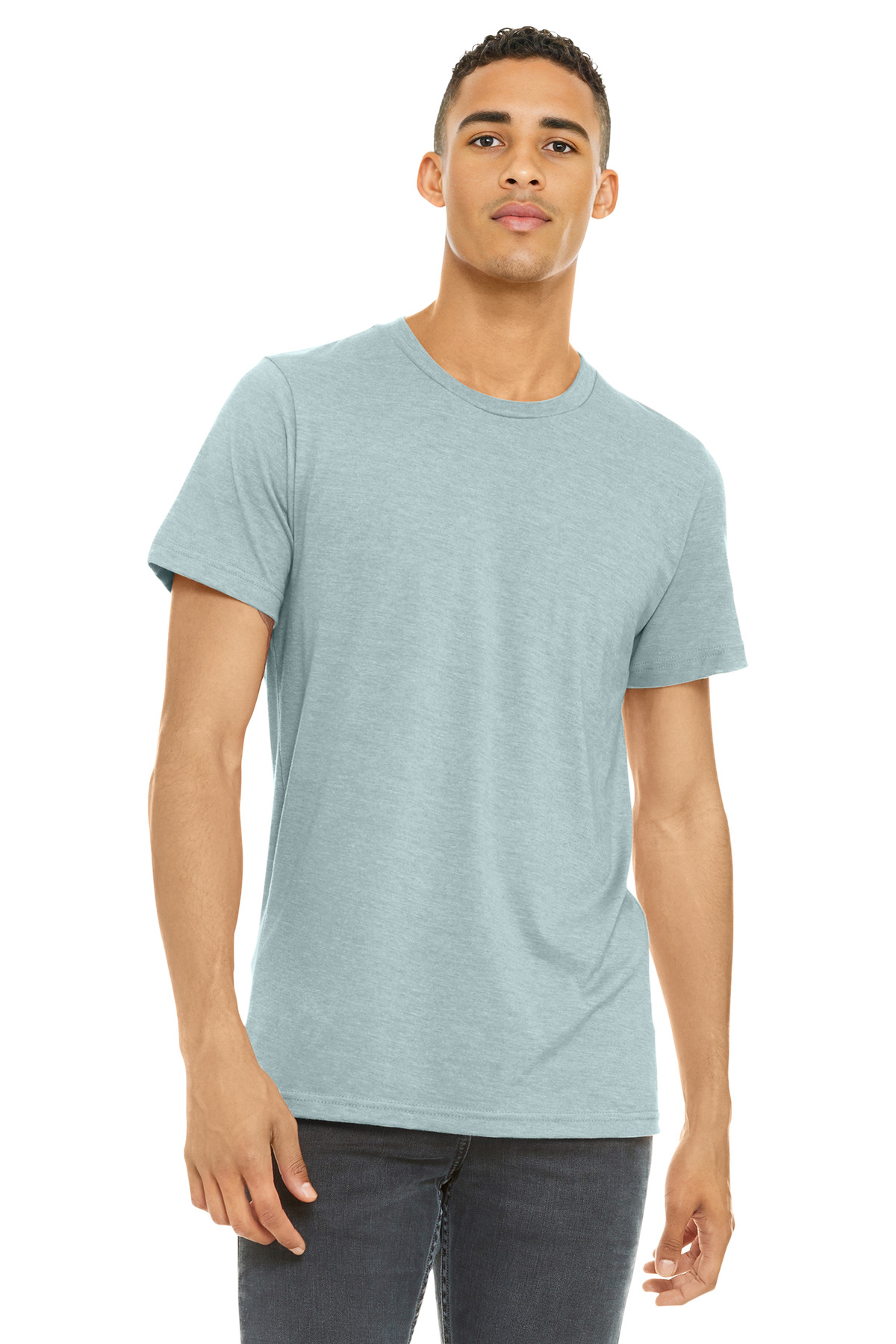 BELLA+CANVAS Unisex Heather CVC Short Sleeve Tee. BC3001CVC 86