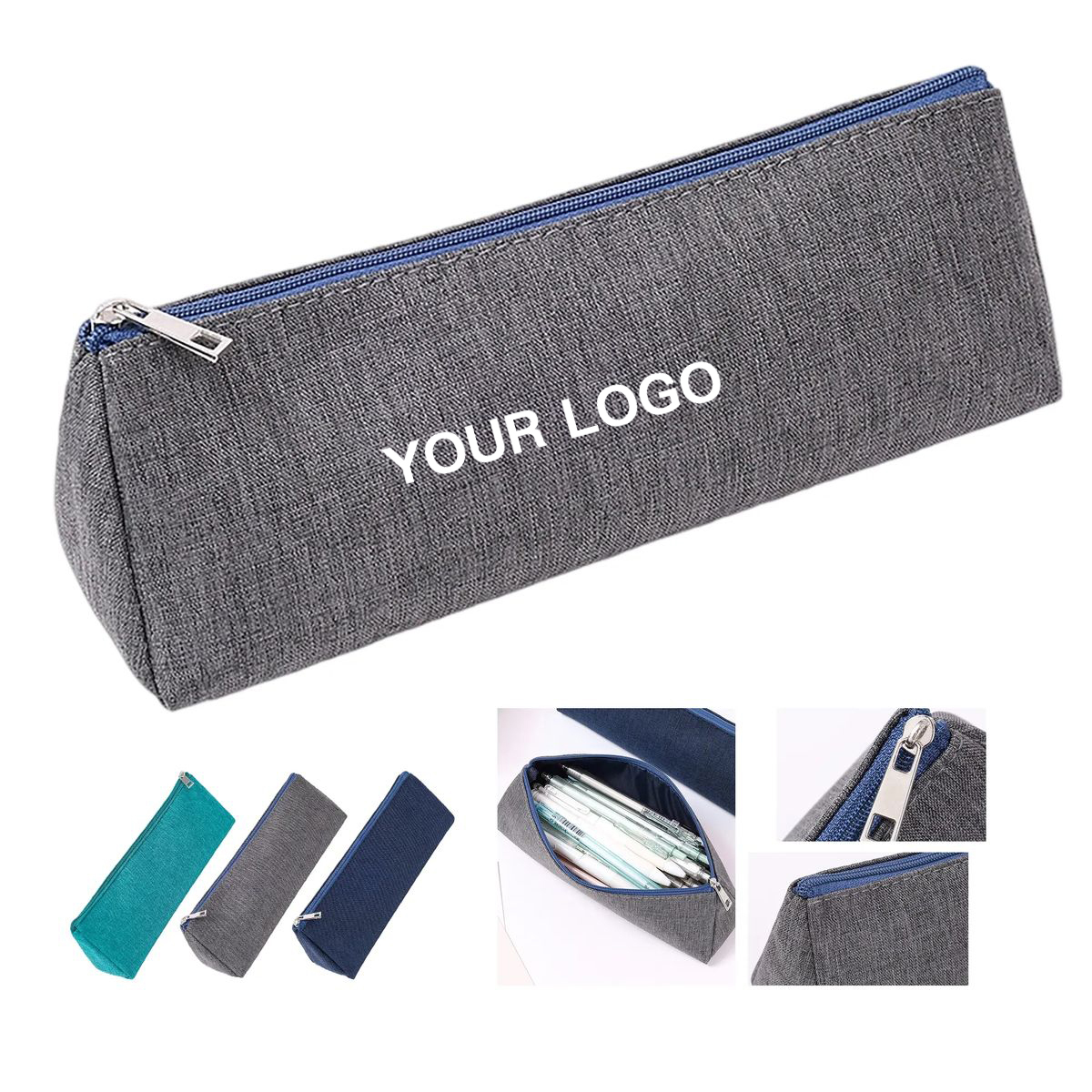 Large Capacity Triangle Pencil Storage Bag 2