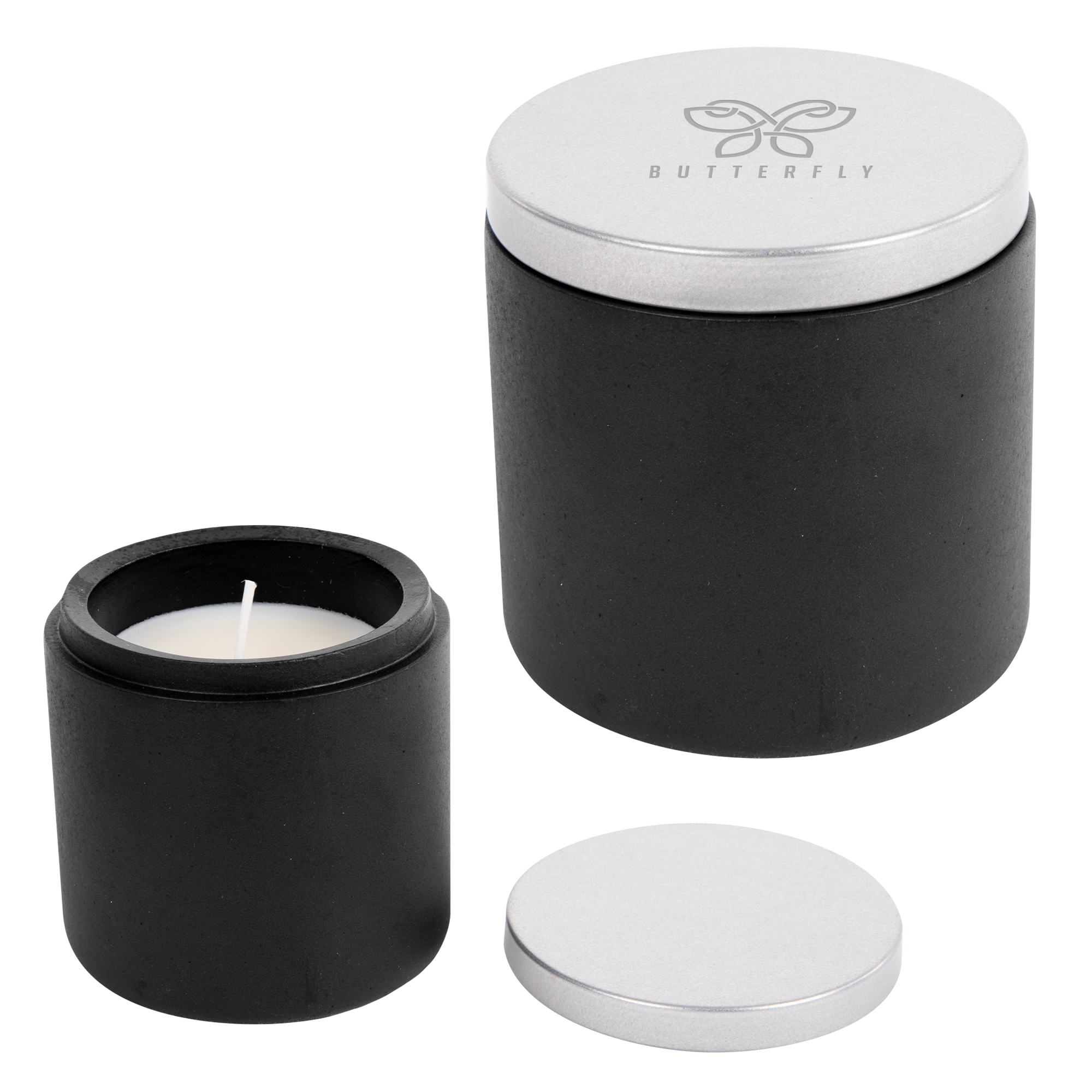 Cali Clay Cement Candle 8