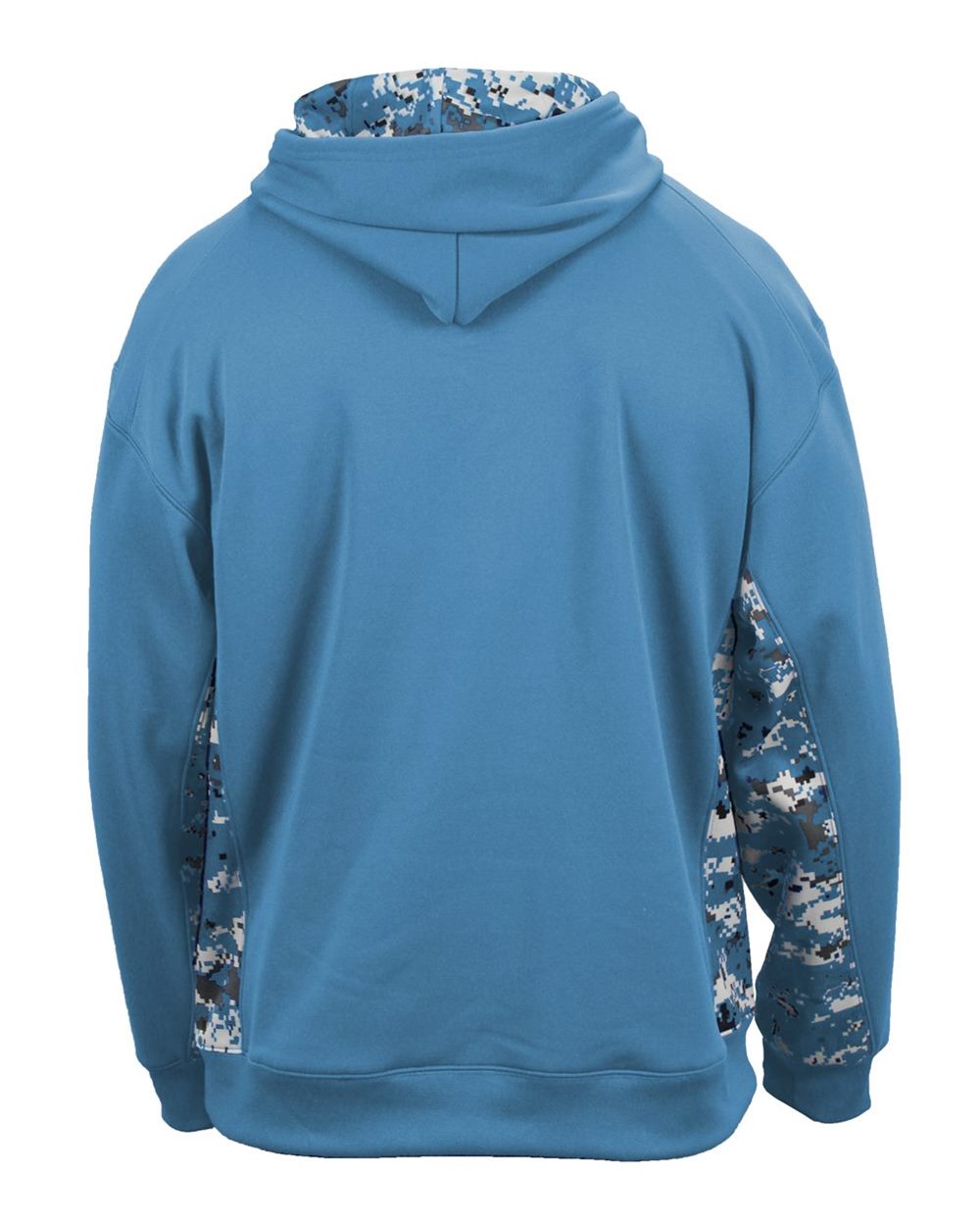 Youth Digital Camo Colorblock Performance Fleece Hooded Sweatshirt - 2464 37