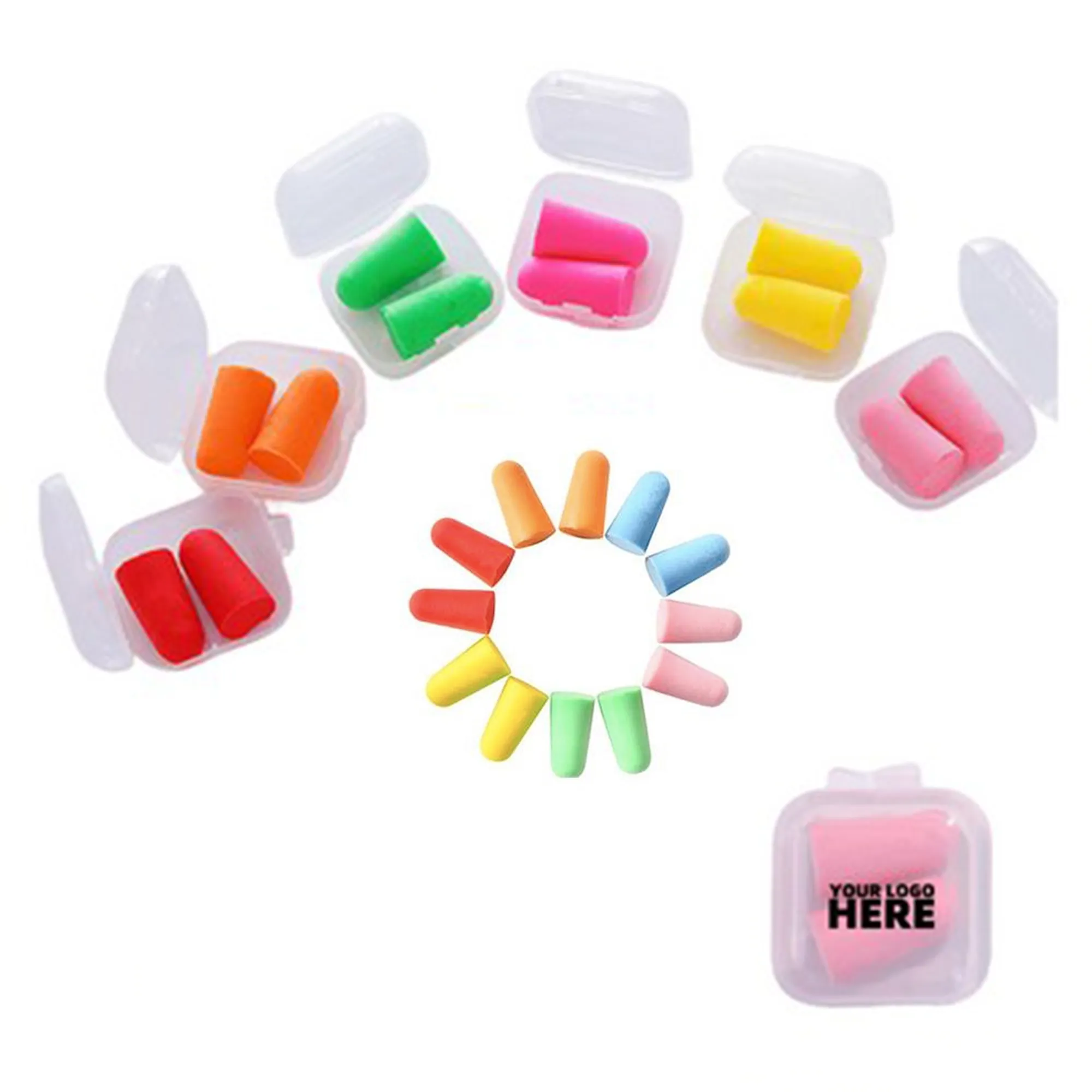 Sponge Earplugs In  Case