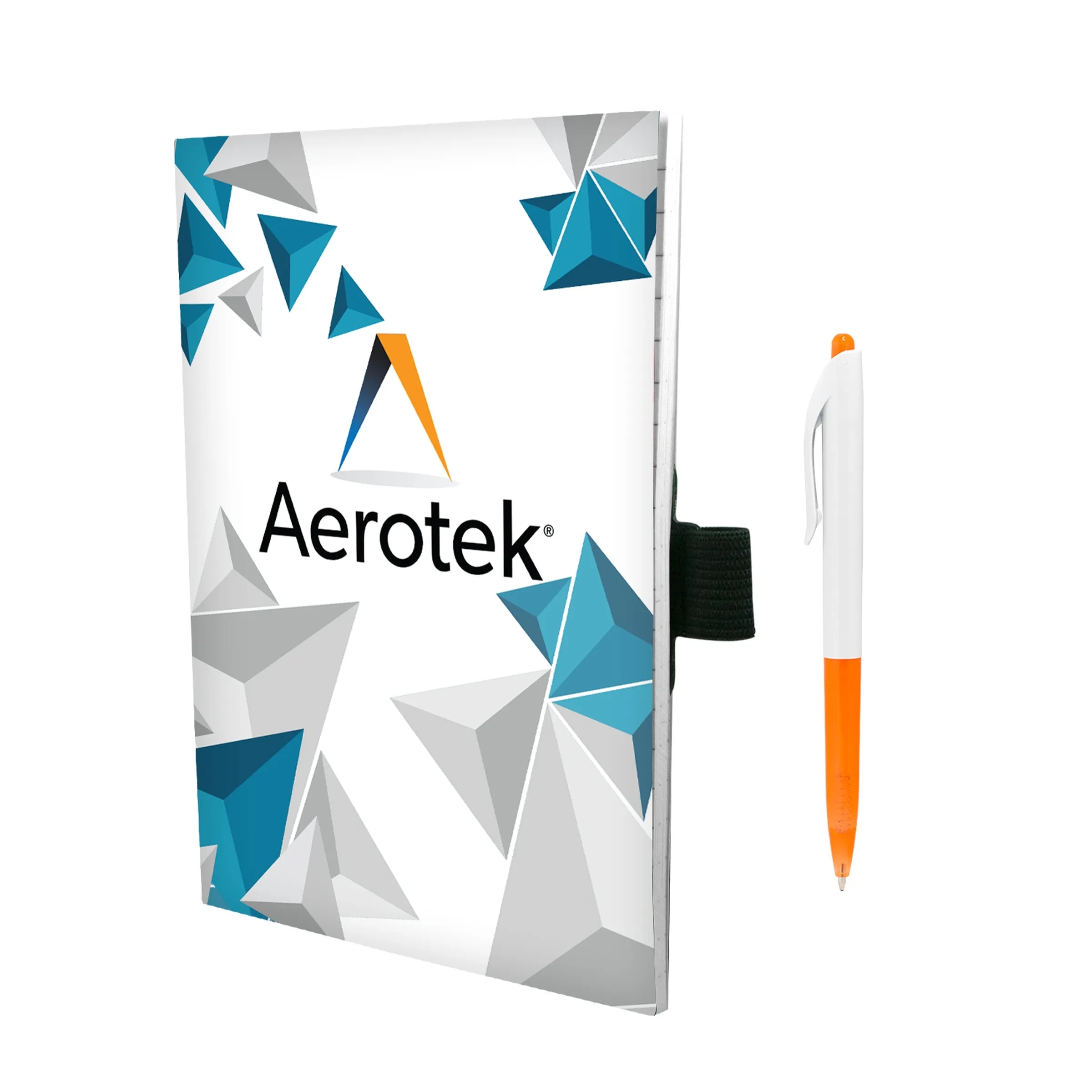 5" X 7" Perfect Paper Cover Notebook with Pen 1