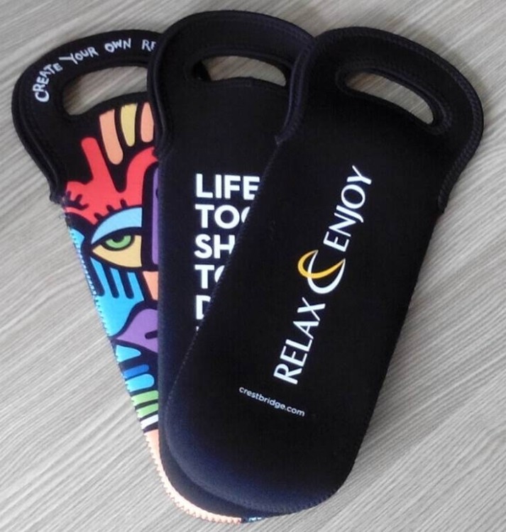 3mm Neoprene Creative Bottle Sleeve, custom koozie with logo imprint 2