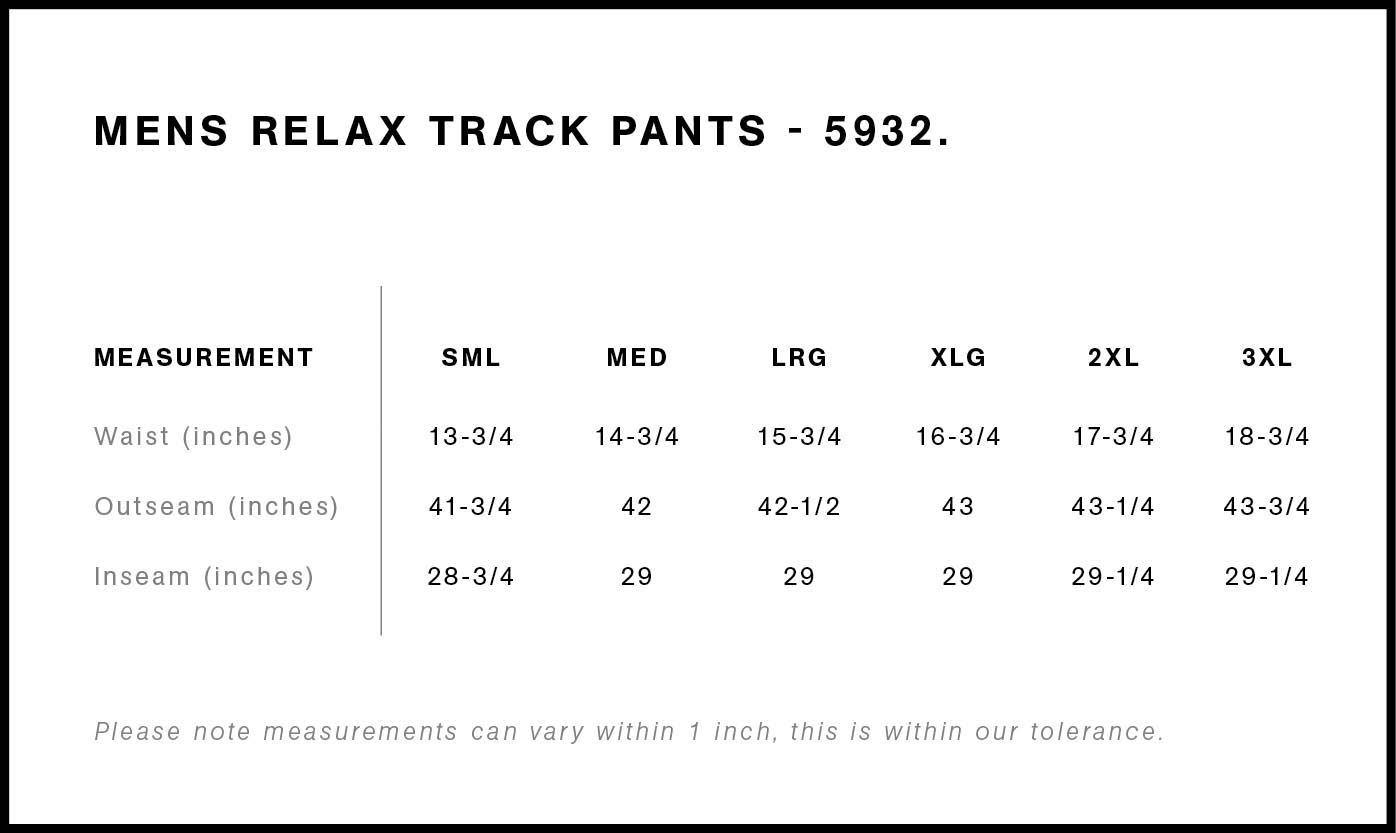 Relax Track Pants | 5932 27