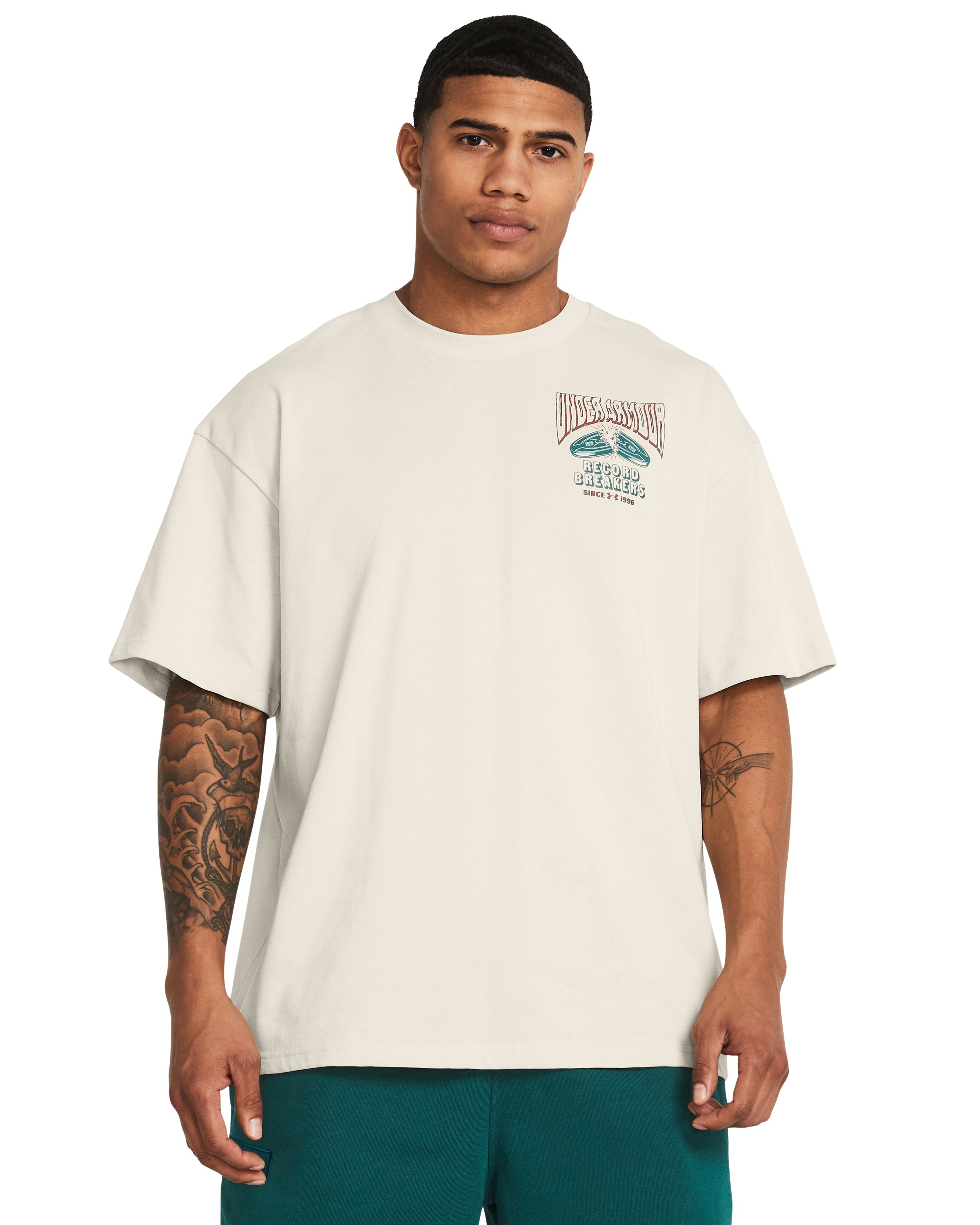 UA Heavyweight Record Breakers Men's Short Sleeve 3
