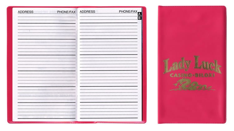 Standard Vinyl Address Book 12