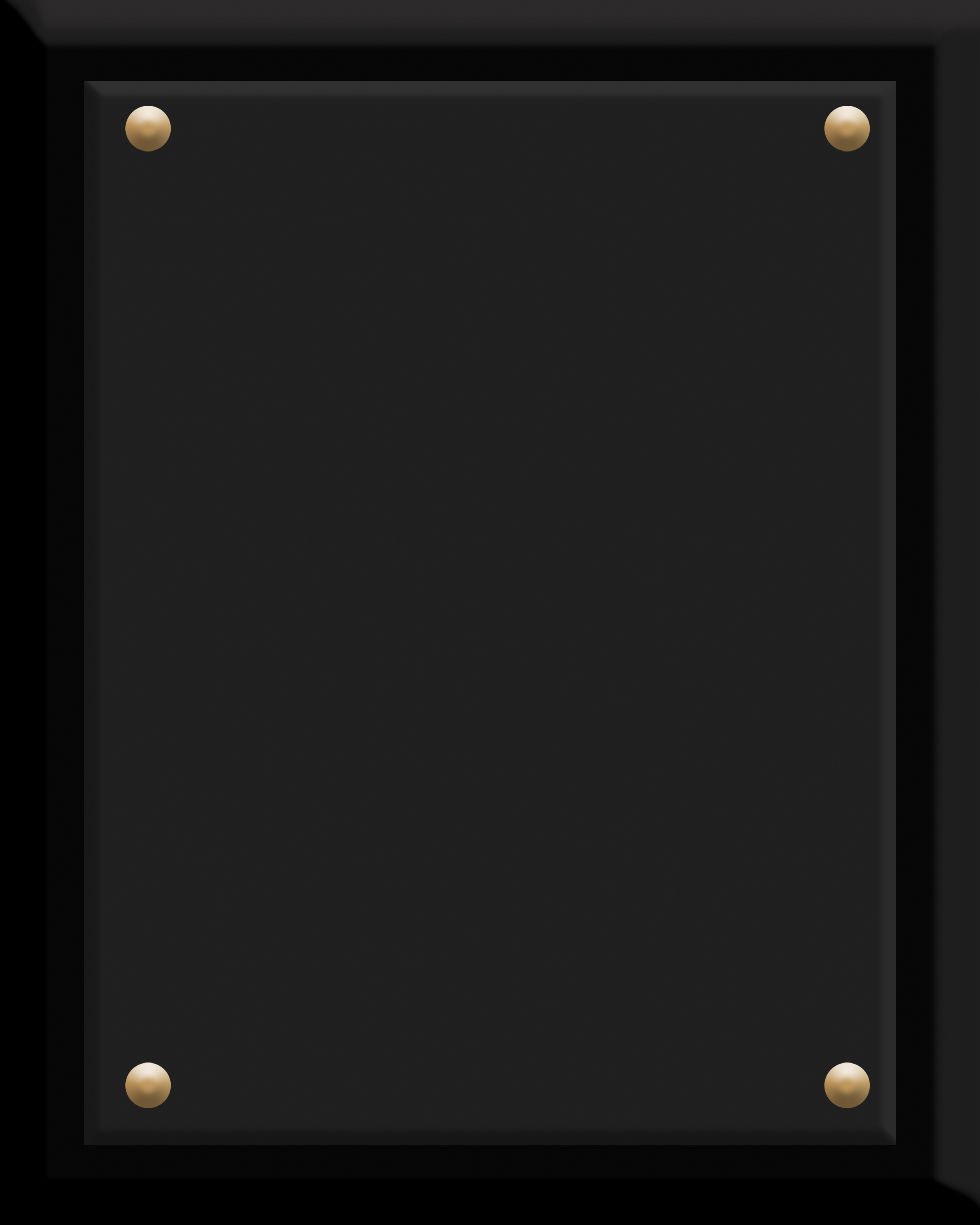 Crystal and Ebony Finished Plaque (8"x10") 3