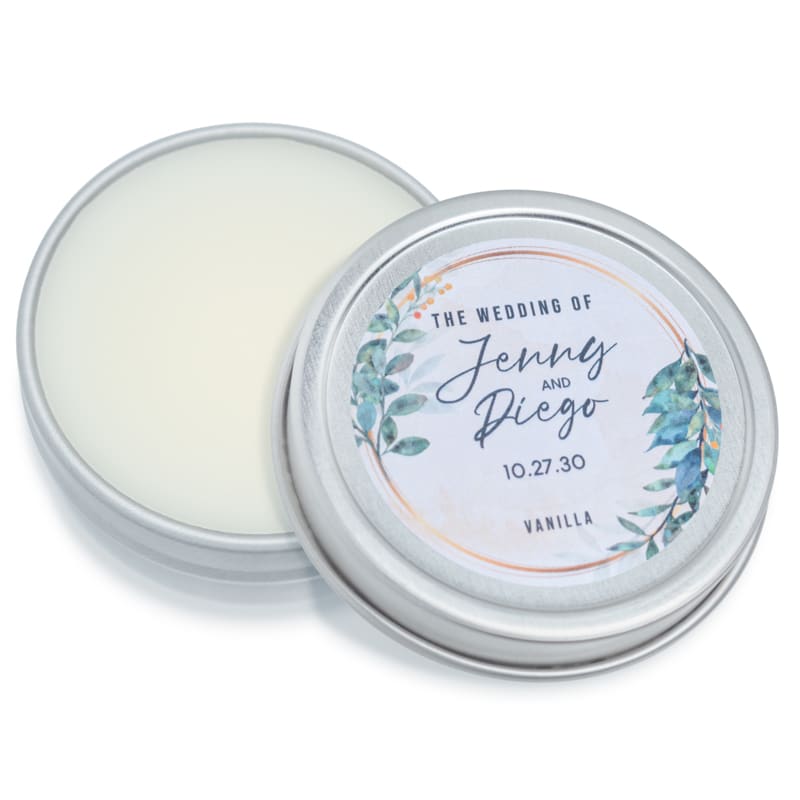 Custom Natural Lip Balm Tins 3