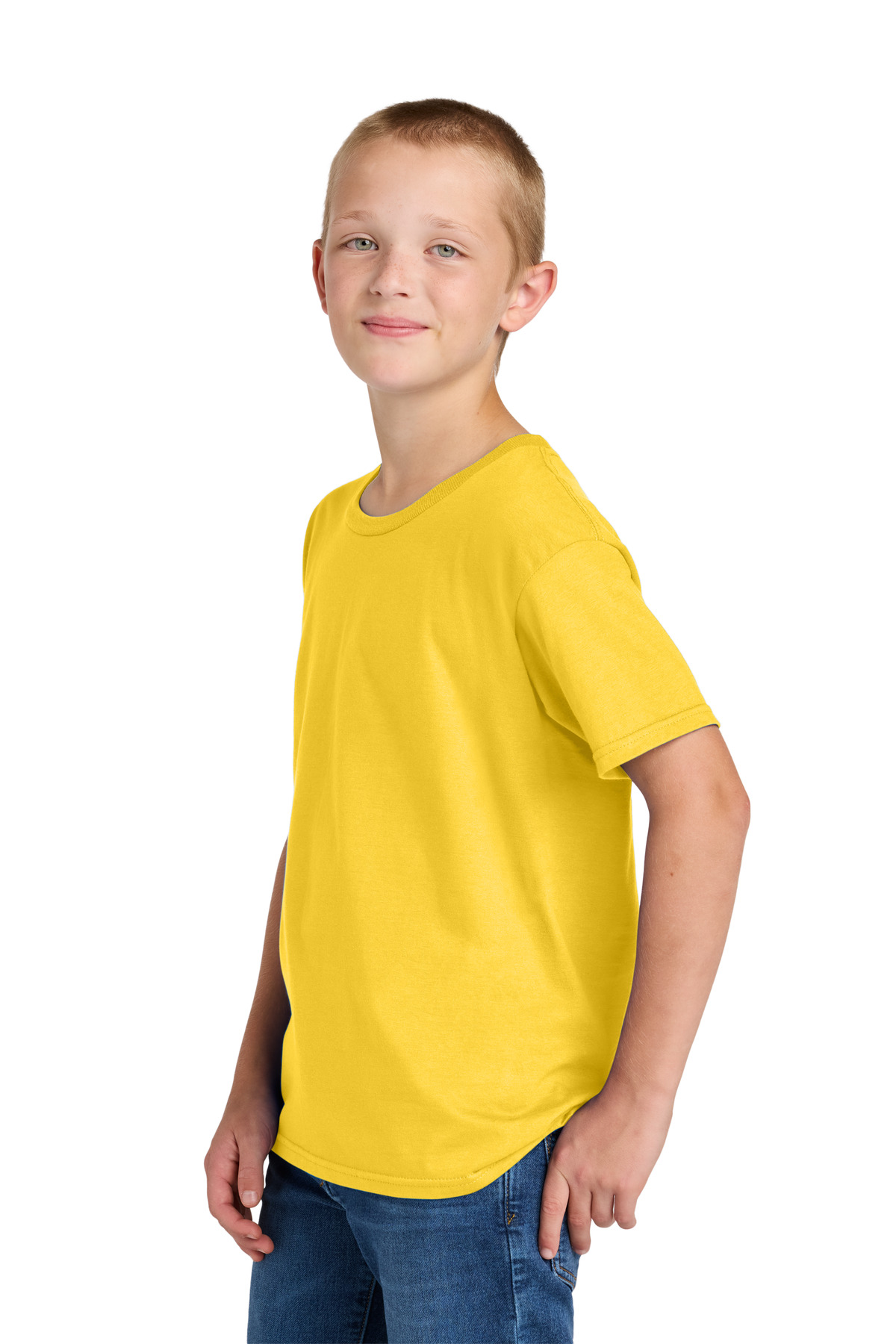 Jerzees Ultimate Youth Ring Spun T-Shirt IC46B 30