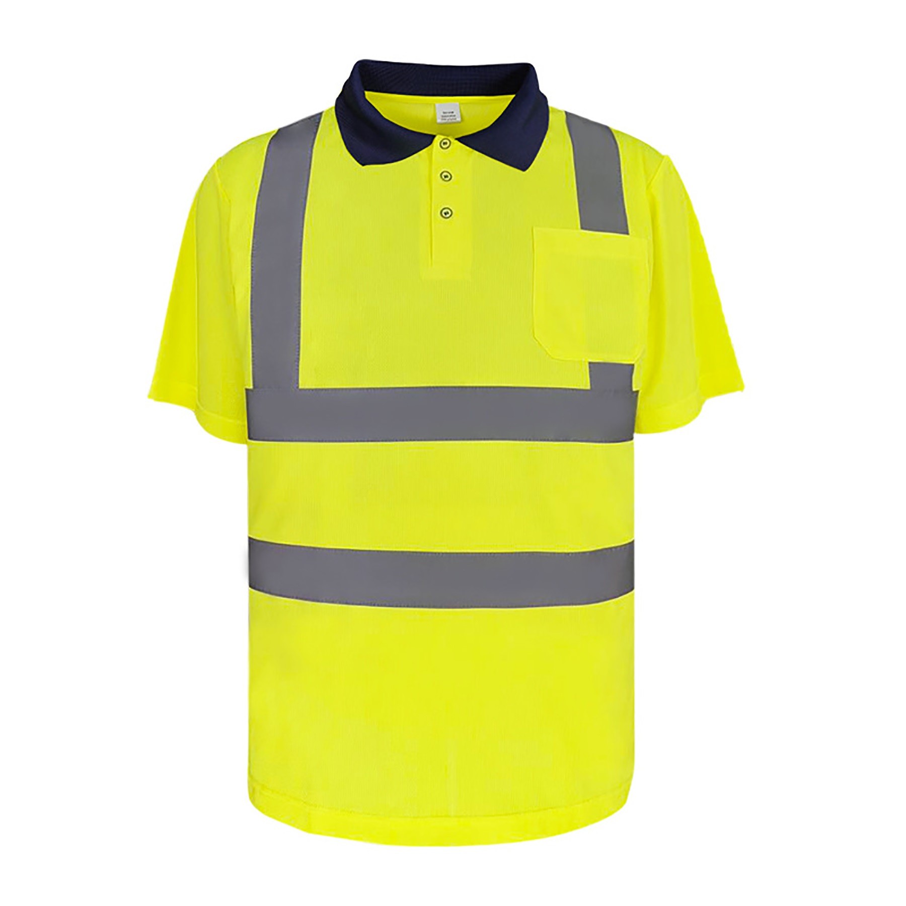 Pocket Reflective Polo Shirt 2