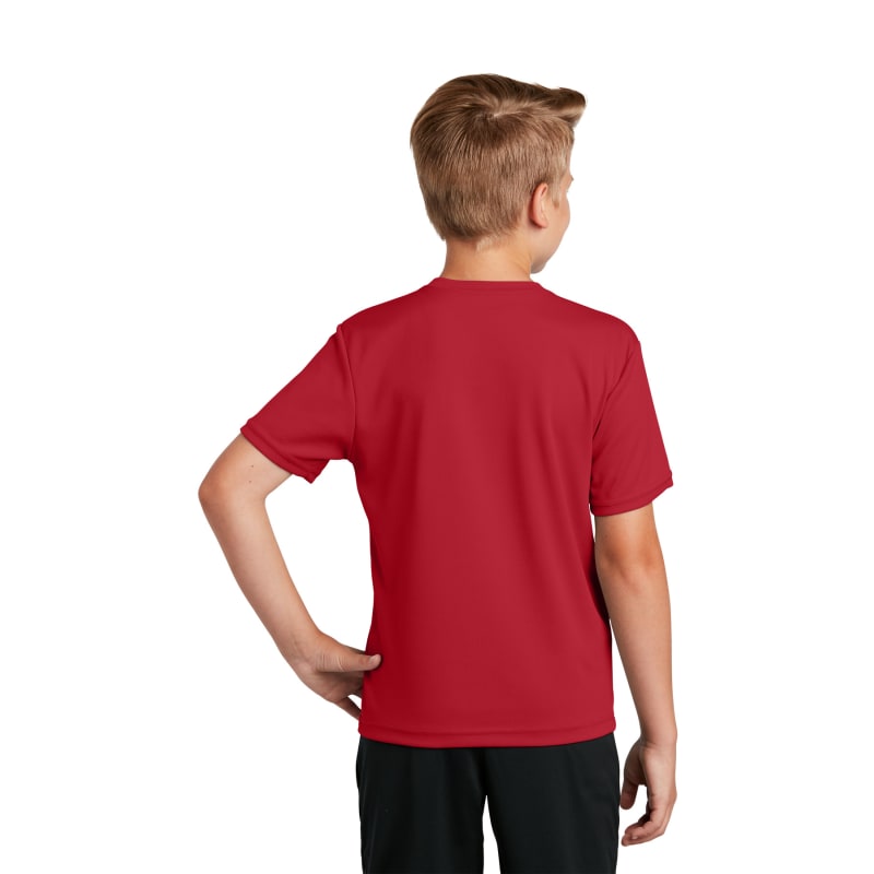 Sport-Tek Youth PosiCharge RacerMesh Tee. 51