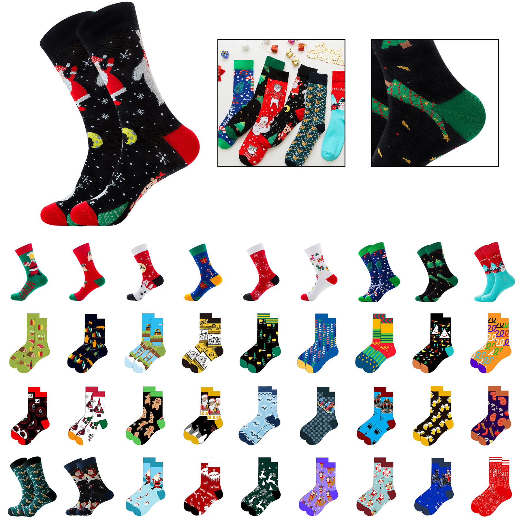 Cotton Christmas Sock 2