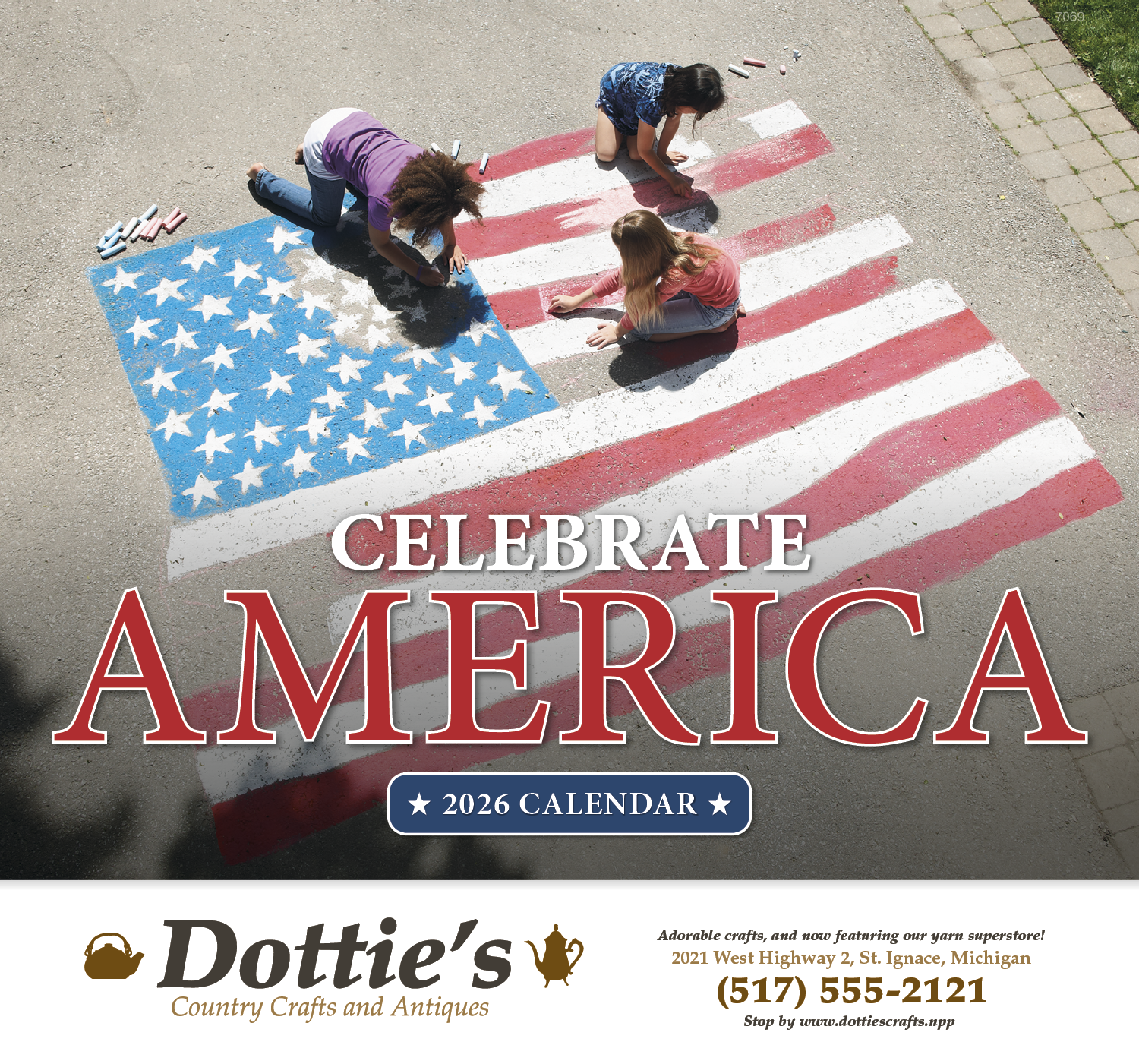 Good Value™ Celebrate America - Stapled Calendar 30