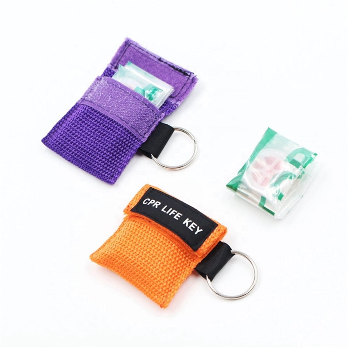 CPR Face Shield Mask Keychain 1