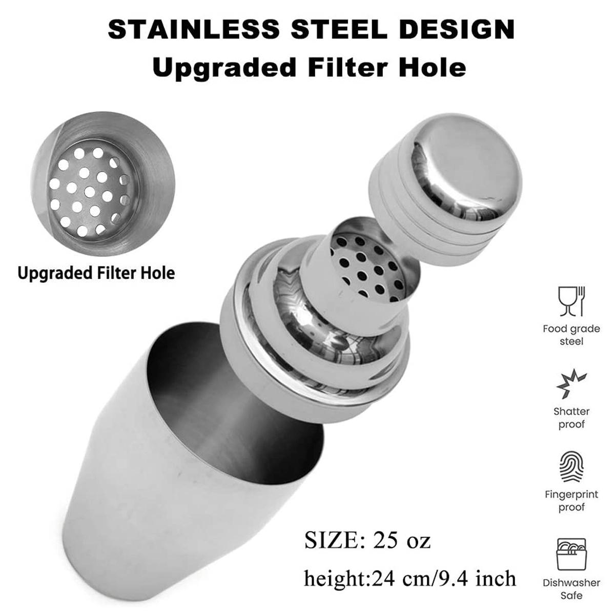 Cocktail Shaker Set 4