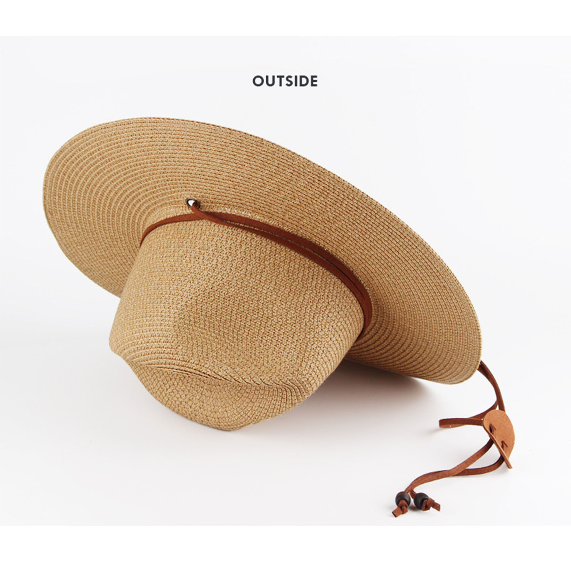 Women's Wide Brim Straw Sun Hat 2