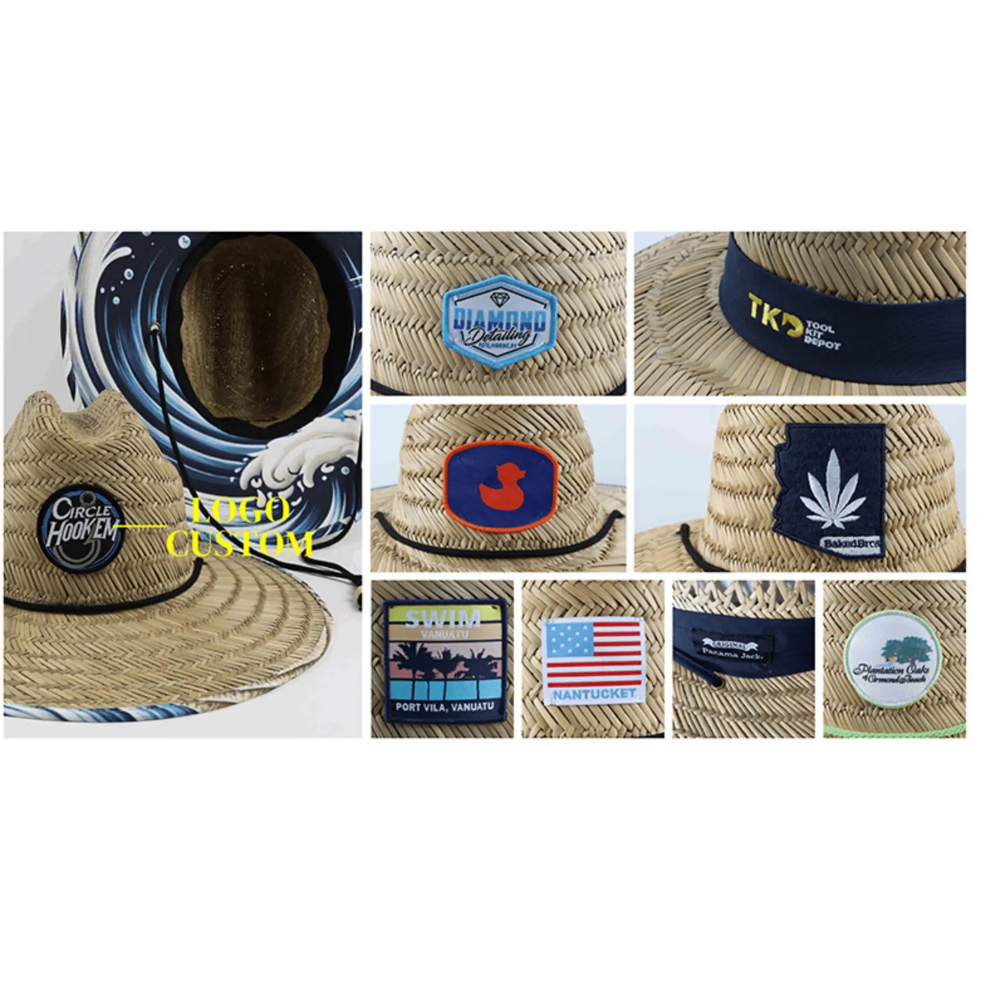 Coastal Style Handwoven Sun Hat 14