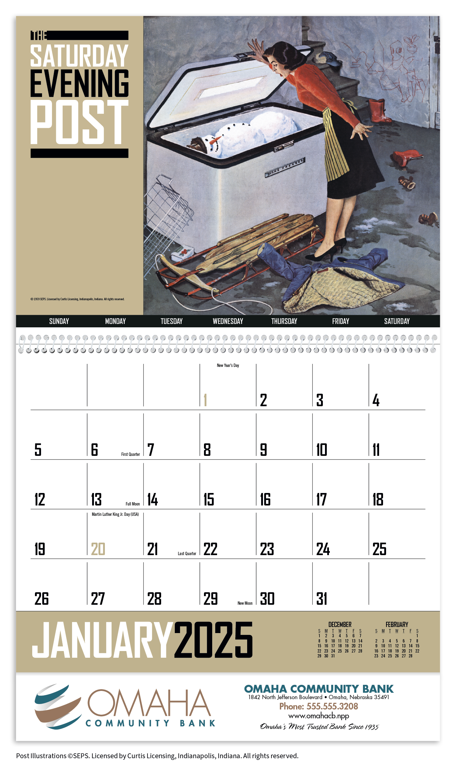 Triumph® Calendars The Saturday Evening Post 16